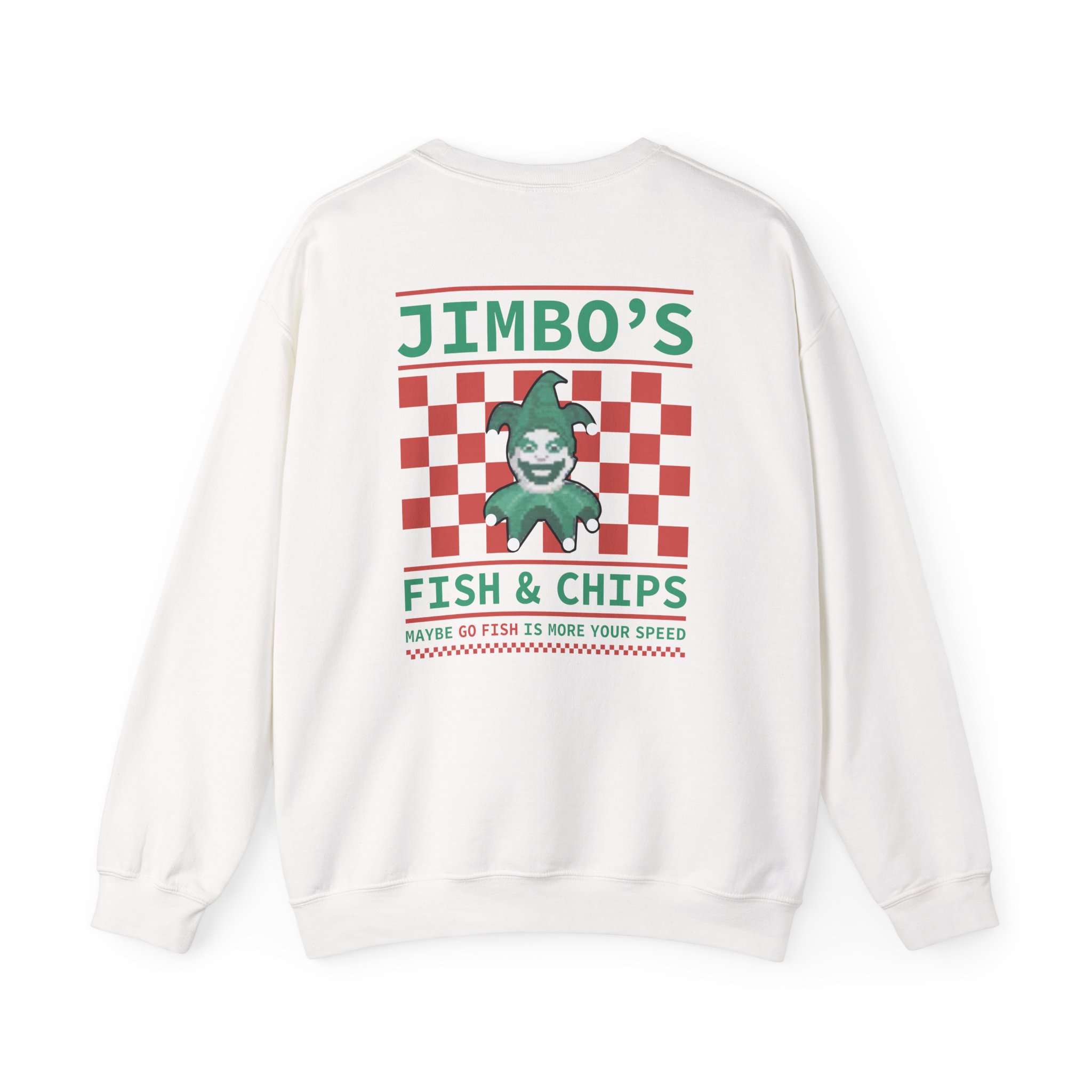 Balatro Jimbo’s Fish & Chips Unisex Heavy Blend™ Crewneck Sweatshirt