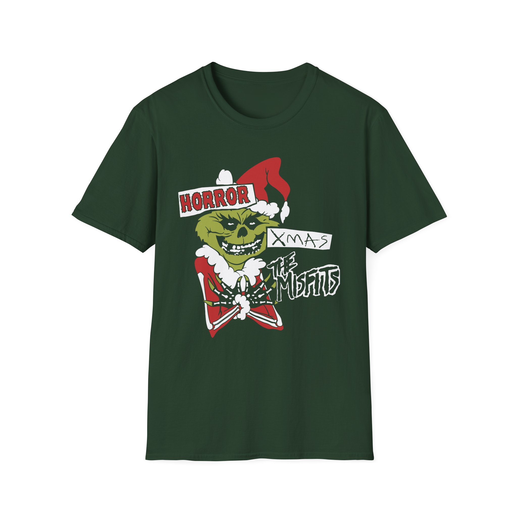 Misfits Horror Xmas Unisex Softstyle T-Shirt
