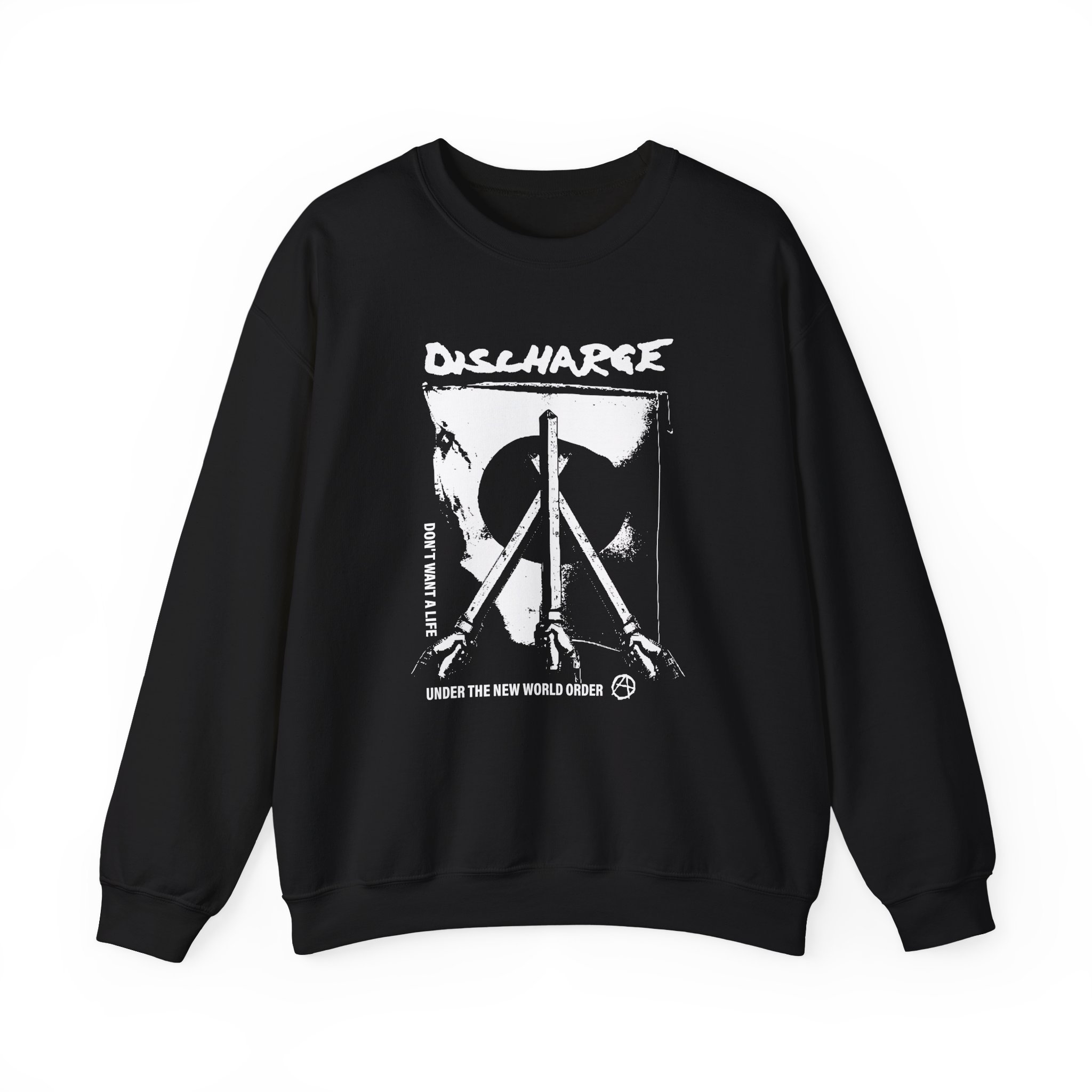 Discharge New World Order Unisex Heavy Blendâ„¢ Crewneck Sweatshirt