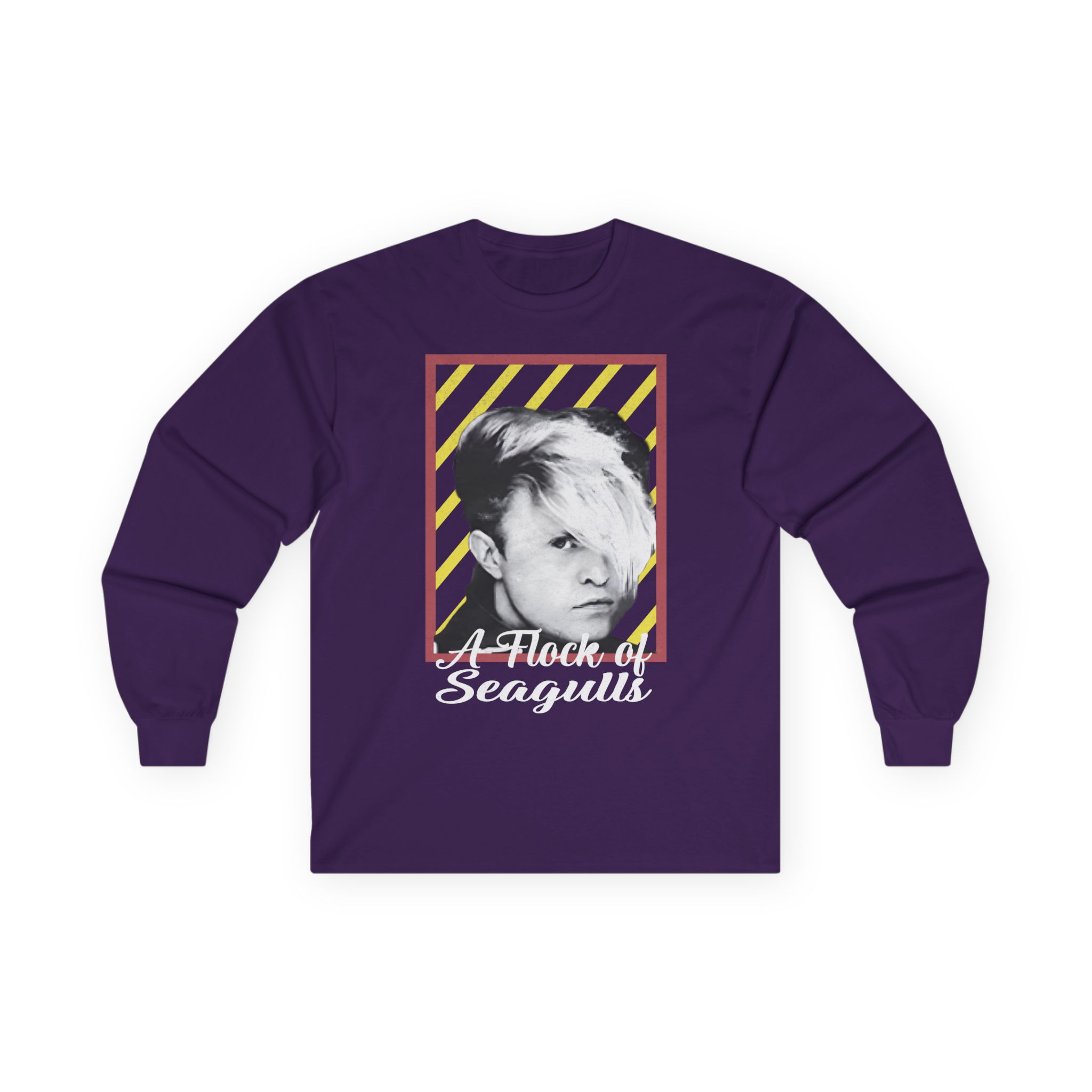 A Flock of Seagulls Neon Unisex Ultra Cotton Long Sleeve Tee