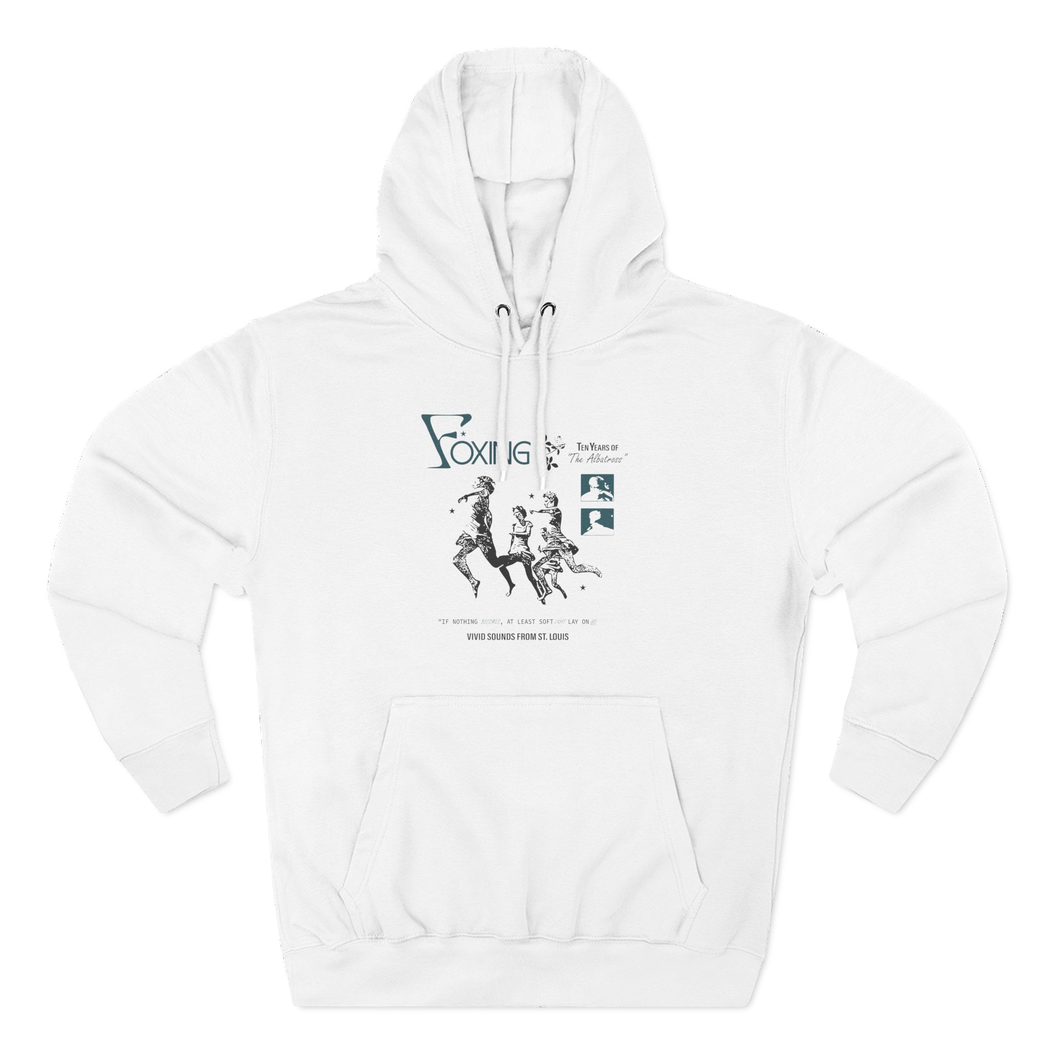 Foxing 10 Year Three-Panel Fleece Hoodie