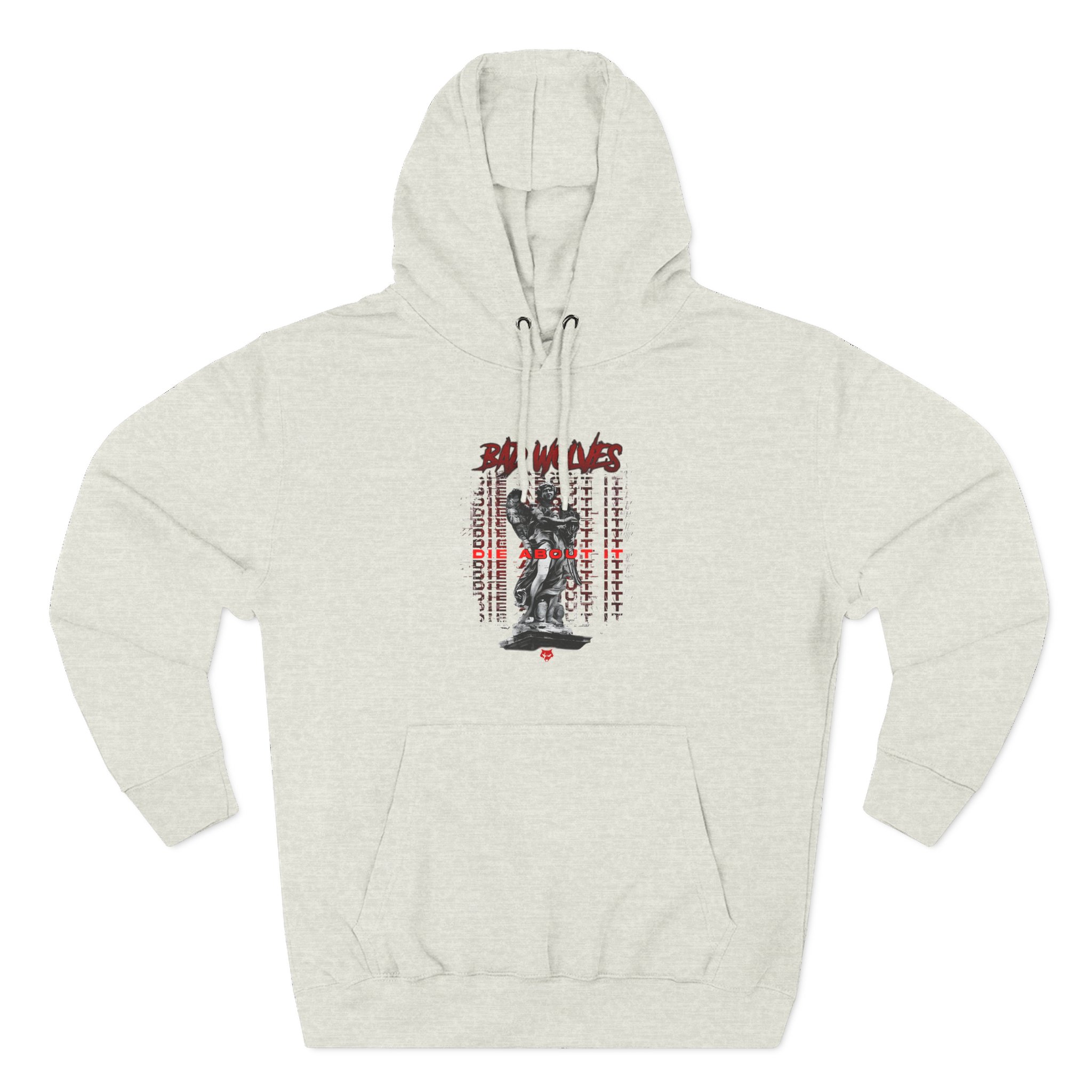 Bad Wolves Die About It Three-Panel Fleece Hoodie