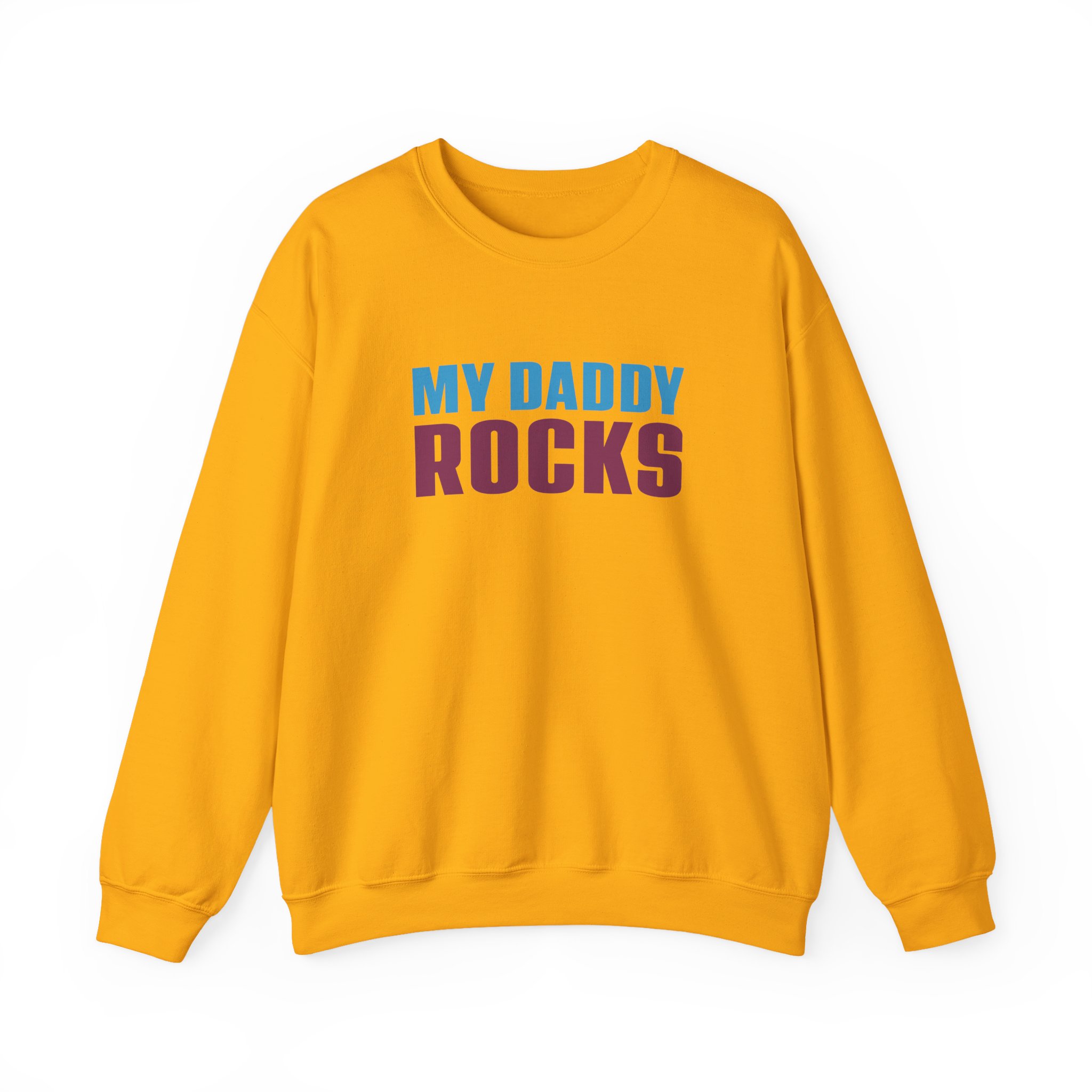 JLS My Daddy Rocks Unisex Heavy Blendâ„¢ Crewneck Sweatshirt