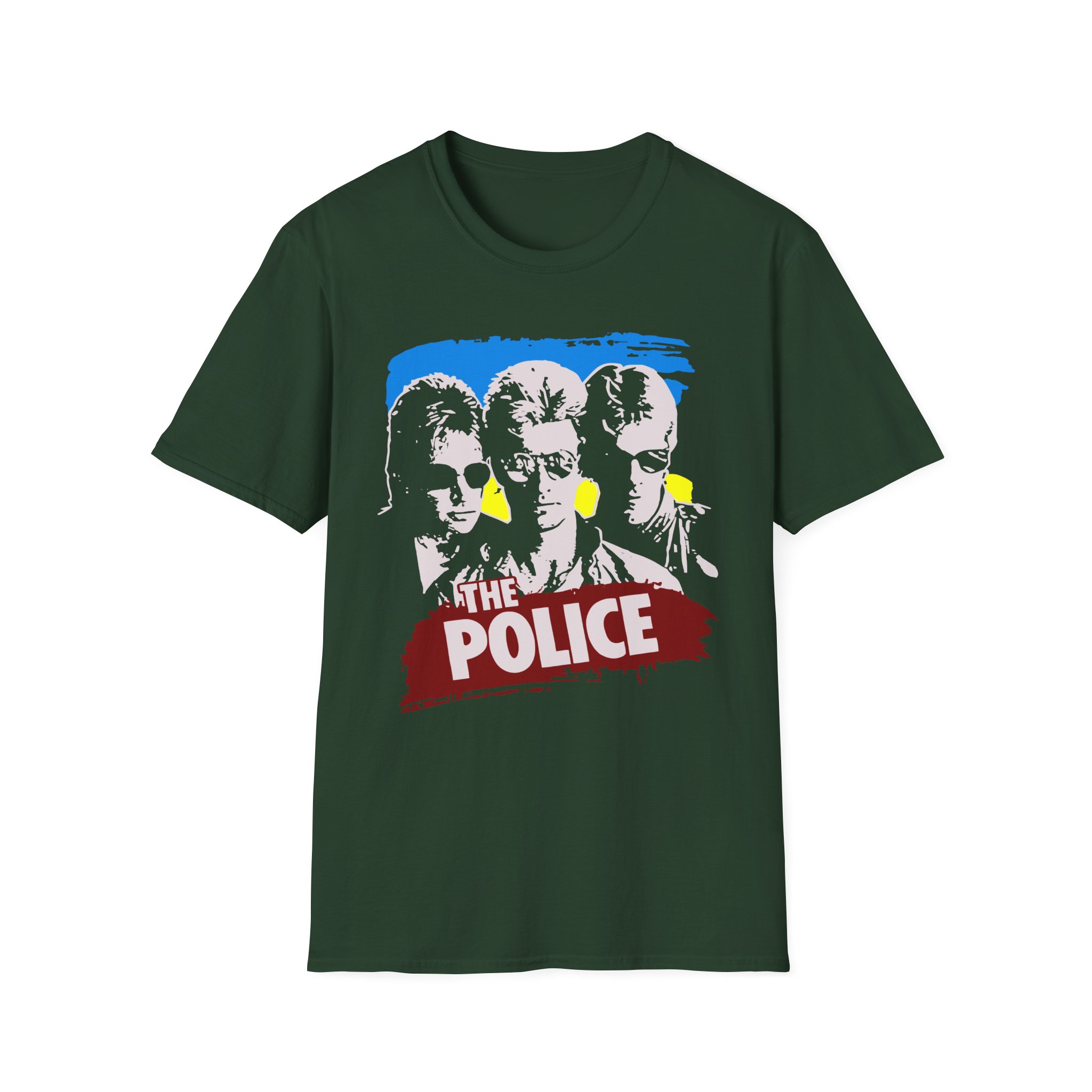 Depeche Mode the Police Sting Unisex Softstyle T-Shirt