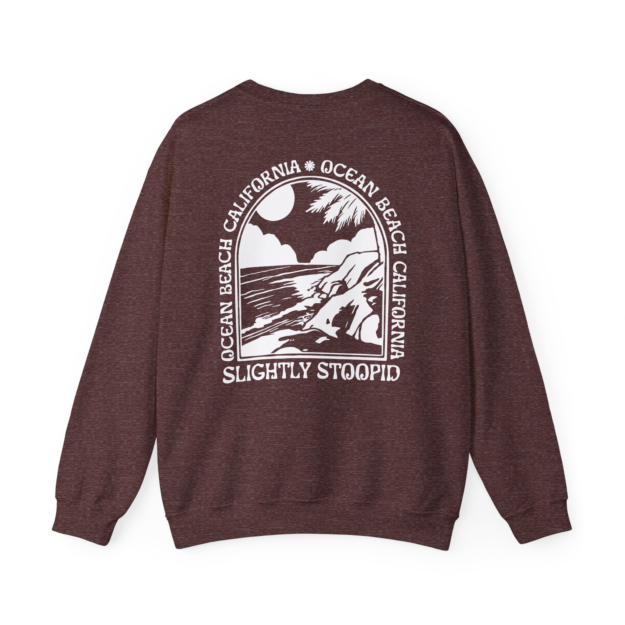 Slightly Stoopid Ob Surf Unisex Heavy Blendâ„¢ Crewneck Sweatshirt