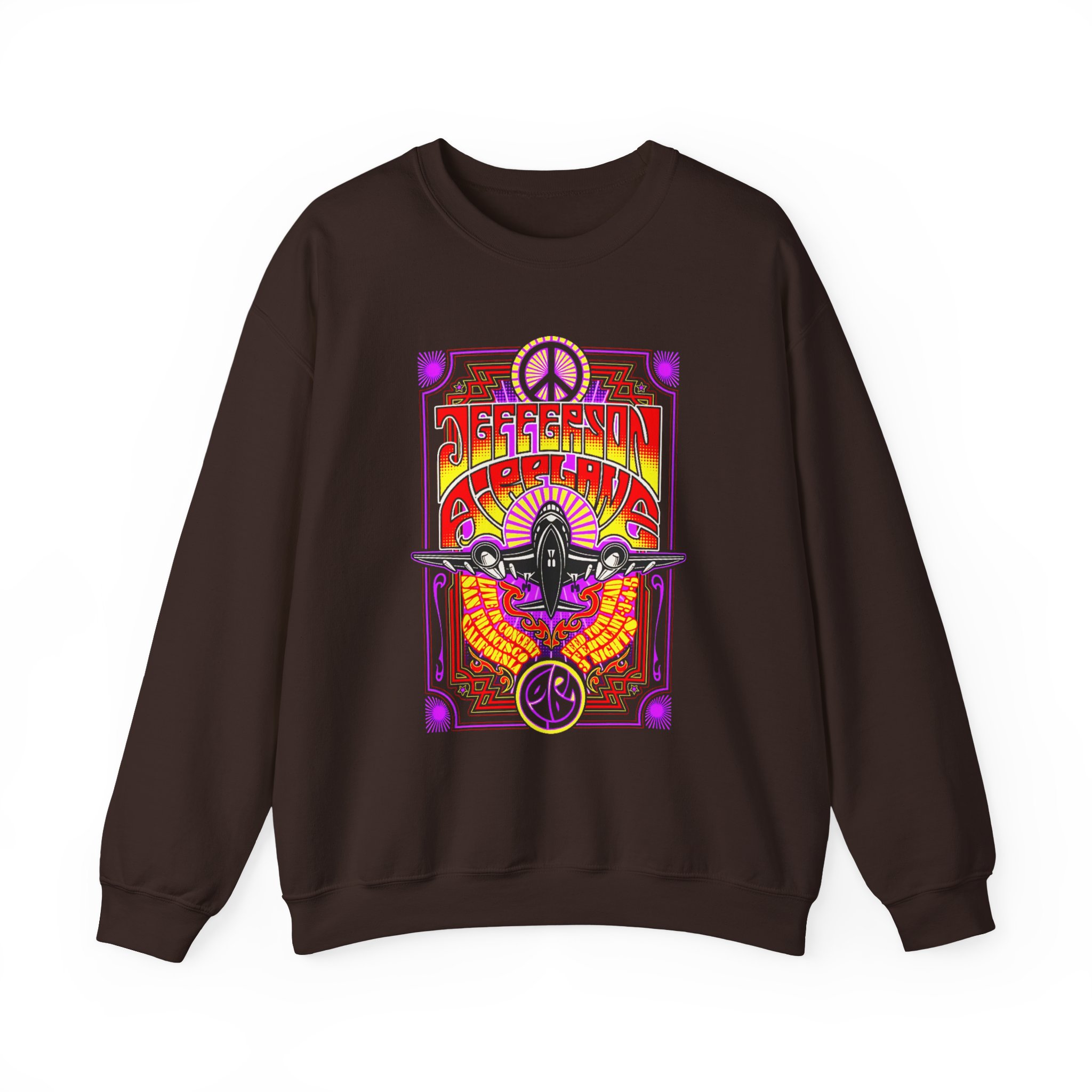 Jefferson Airplane Unisex Heavy Blendâ„¢ Crewneck Sweatshirt