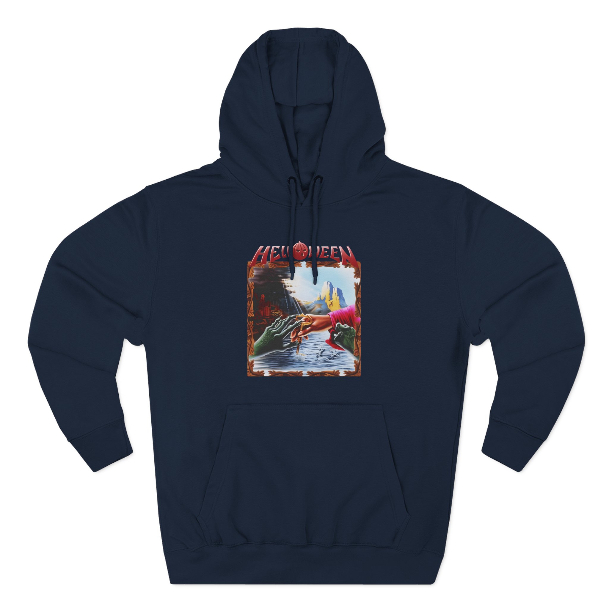 Helloween Keeper of the Seven Keys Part II Three-Panel Fleece Hoodie