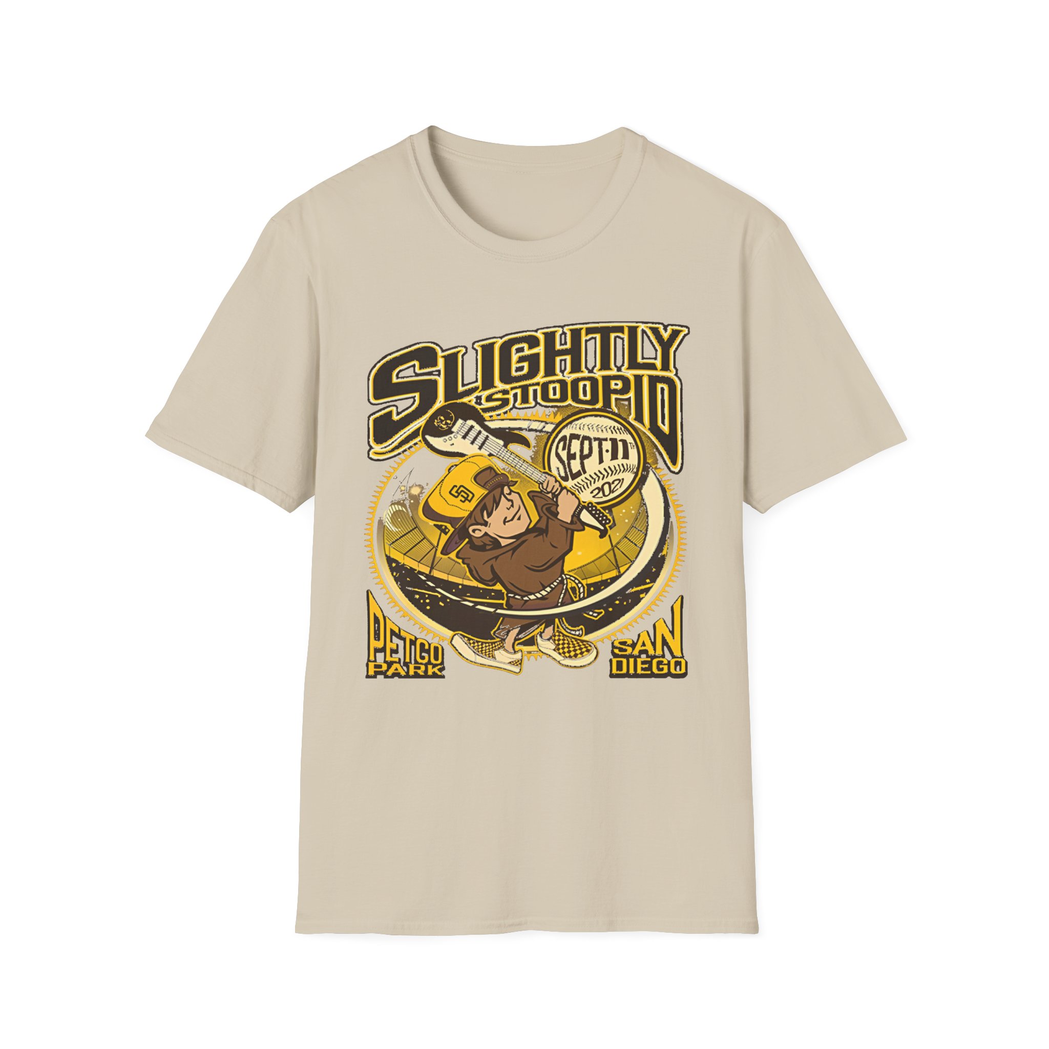 Slightly Stoopid San Diego 2021 Friar Unisex Softstyle T-Shirt