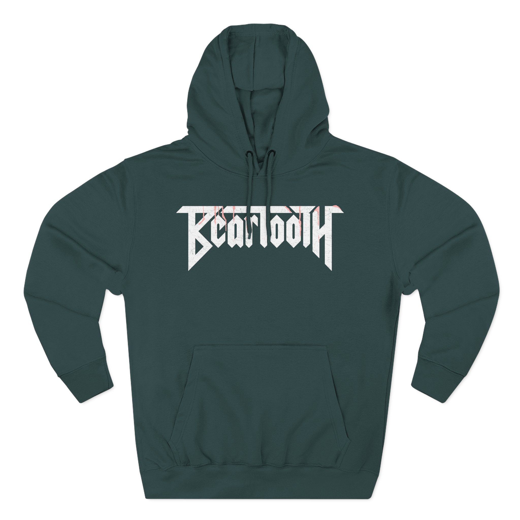Beartooth Spike Skull Three-Panel Fleece Hoodie