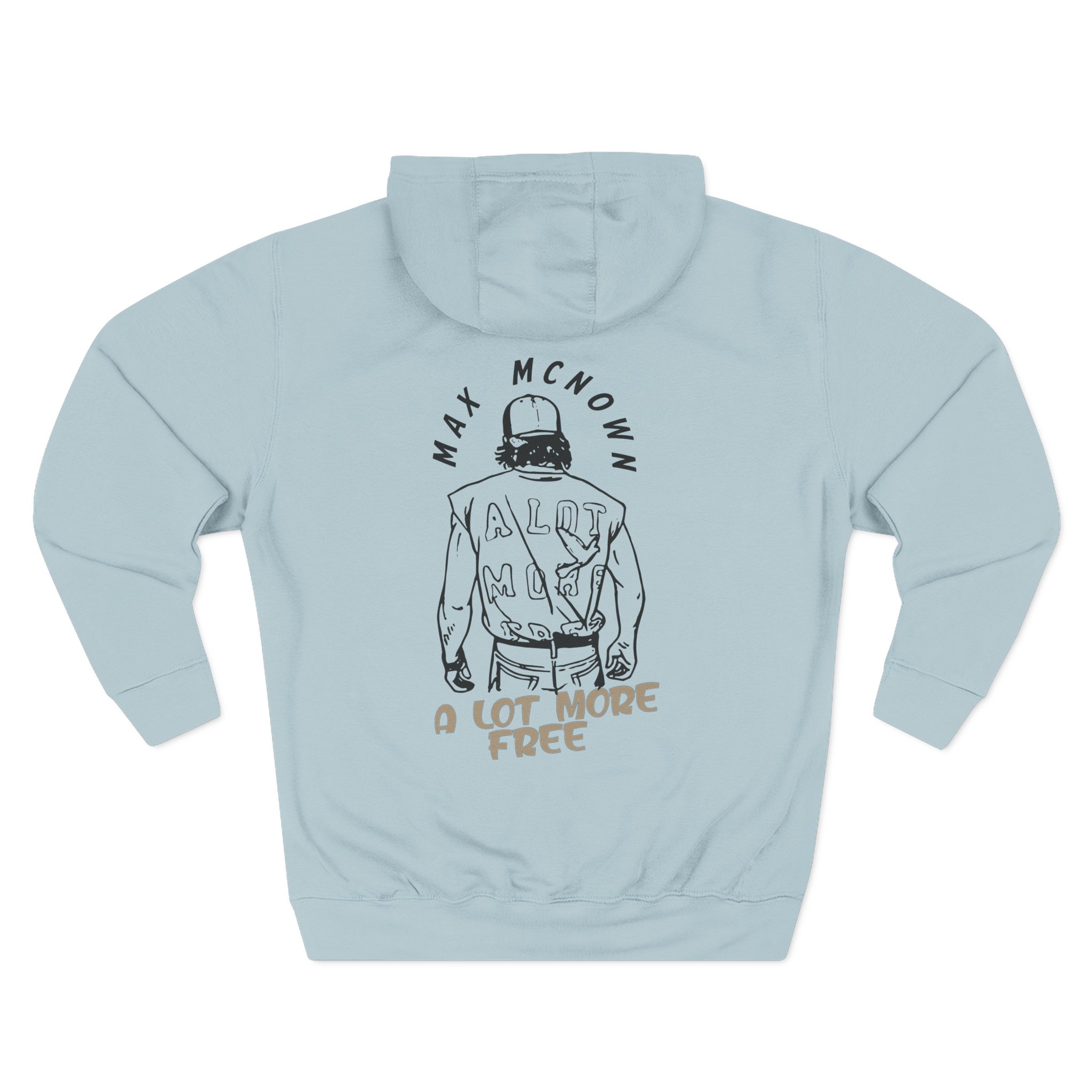 Max Mcnown Illustrated Sketch Three-Panel Fleece Hoodie