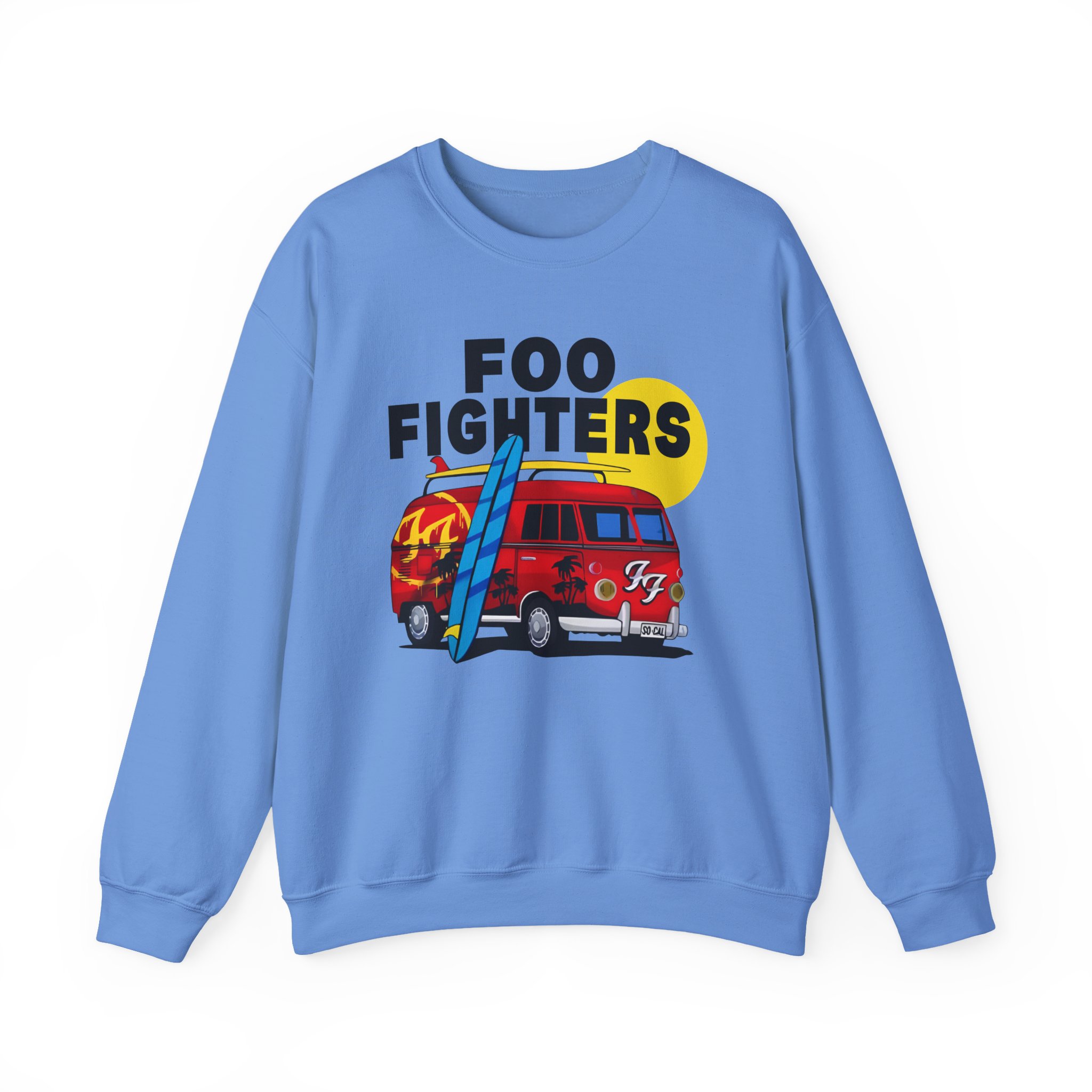 Foo Fighters Split Window Unisex Heavy Blendâ„¢ Crewneck Sweatshirt
