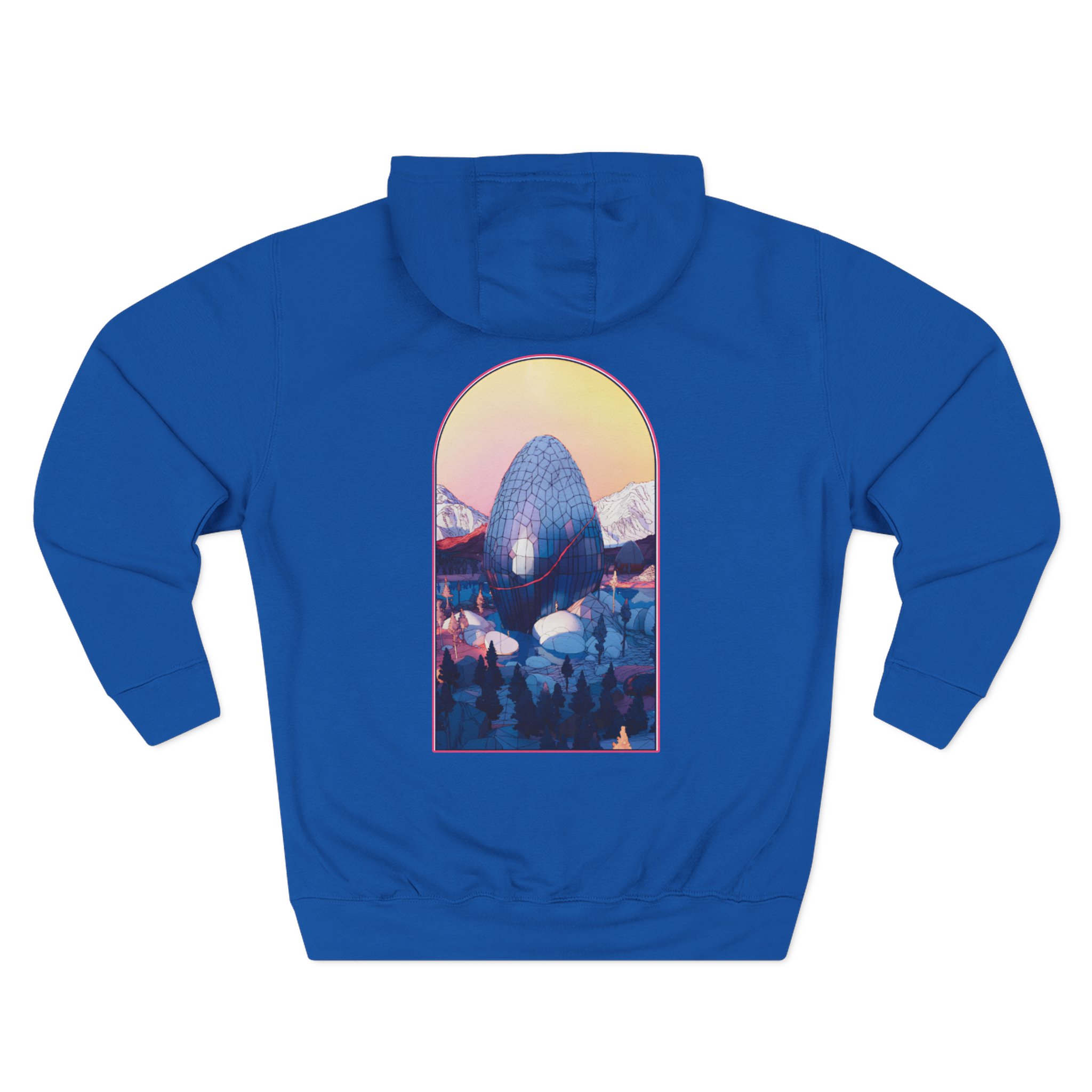 Pretty Lights Lake Tahoe Show Three-Panel Fleece Hoodie