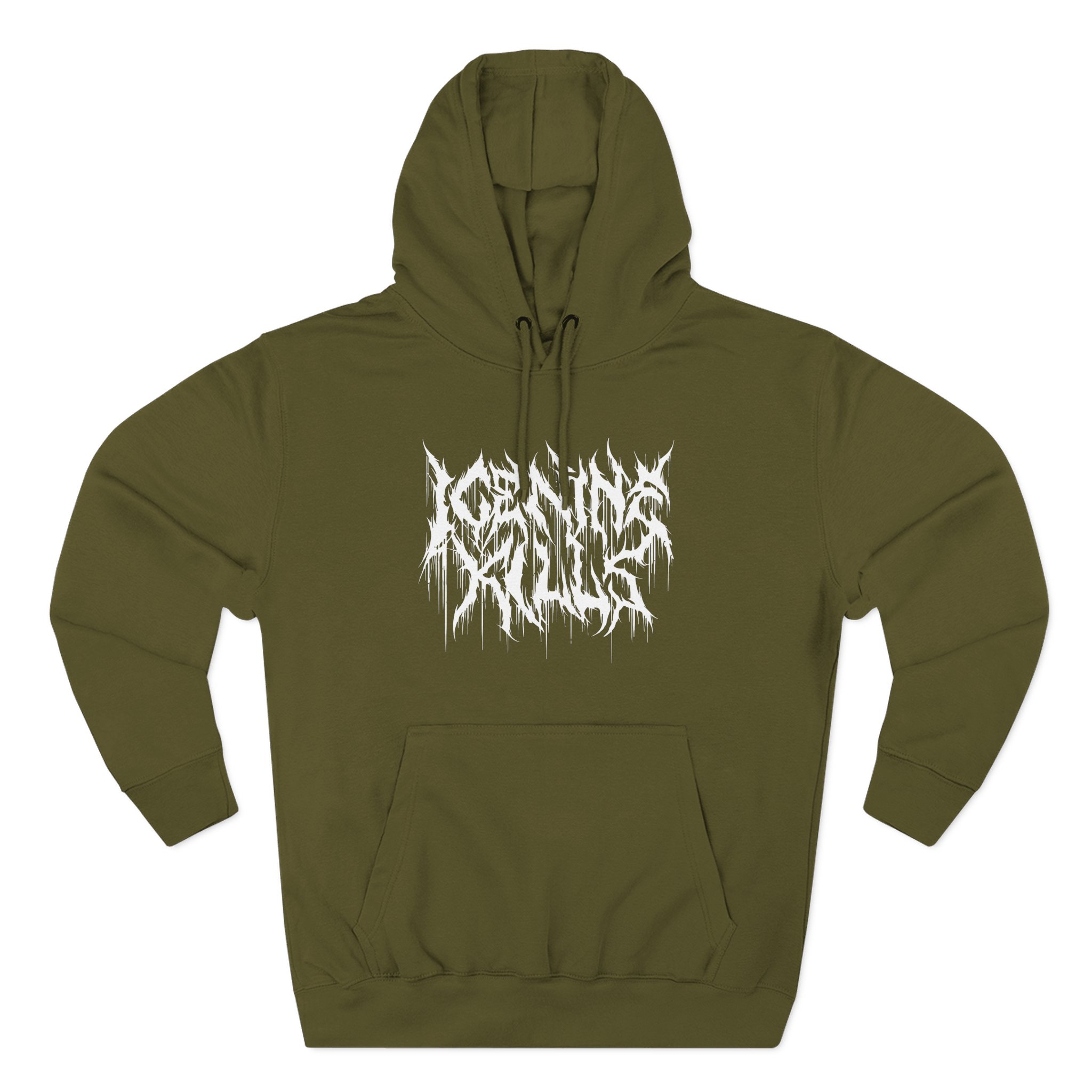 Ice Nine Kills Logo Three-Panel Fleece Hoodie