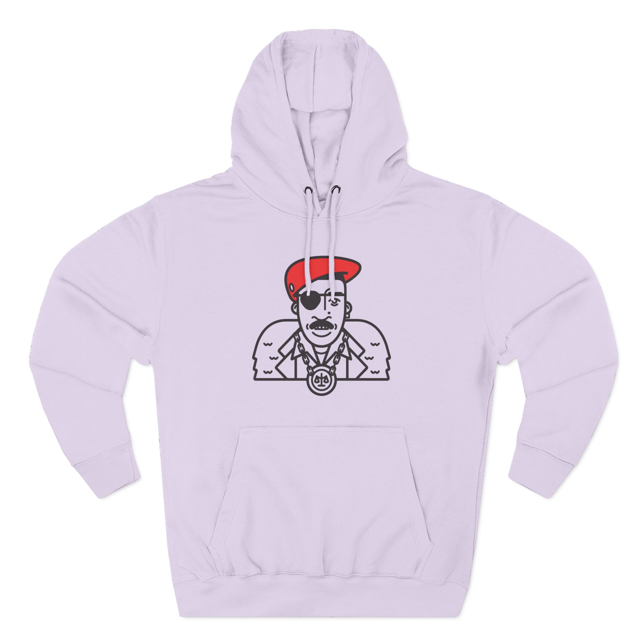 Slick Rick Three-Panel Fleece Hoodie