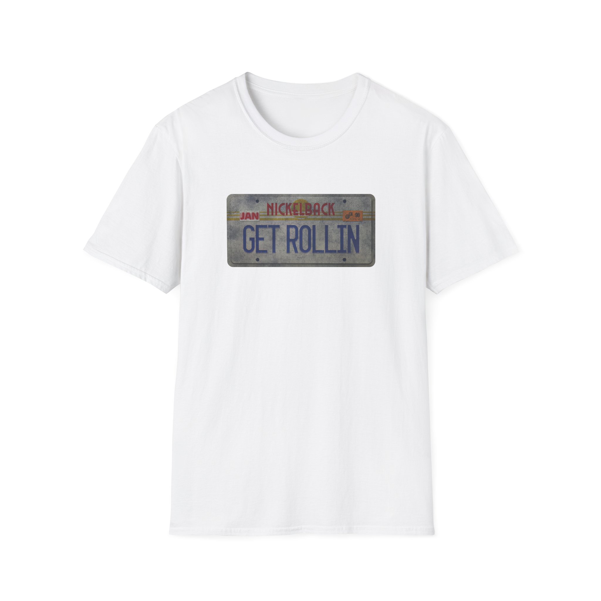 Nickelback Get Rollin Unisex Softstyle T-Shirt