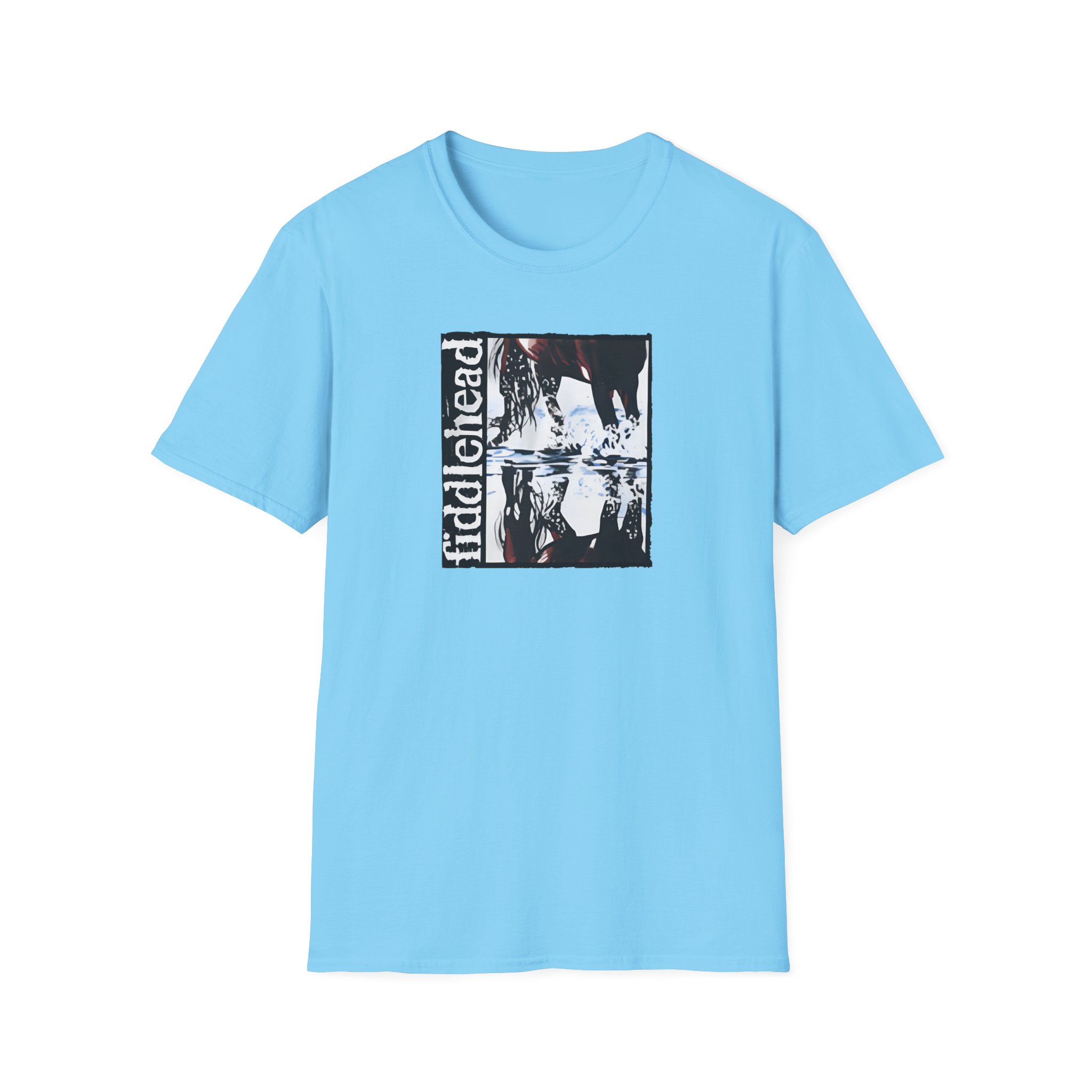 Fiddlehead Horse Unisex Softstyle T-Shirt