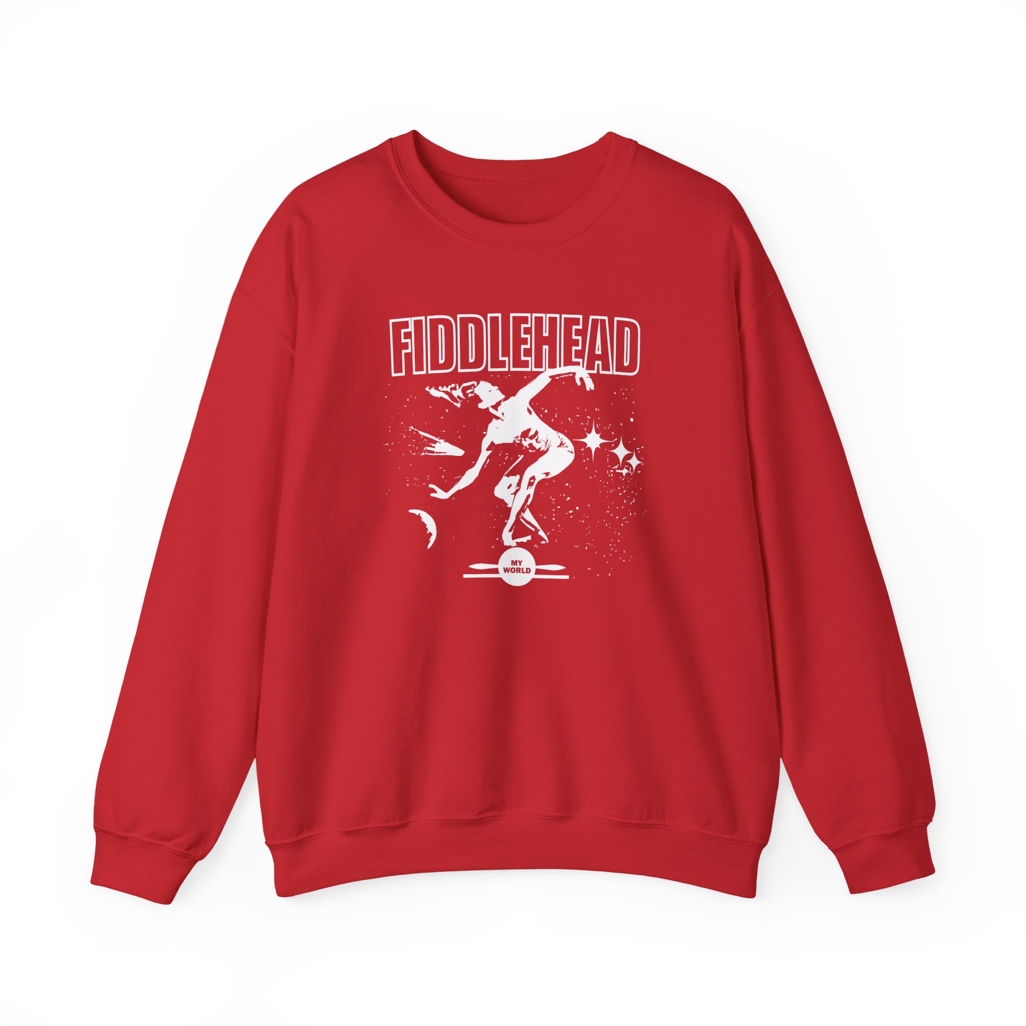 Fiddlehead My World Unisex Heavy Blendâ„¢ Crewneck Sweatshirt