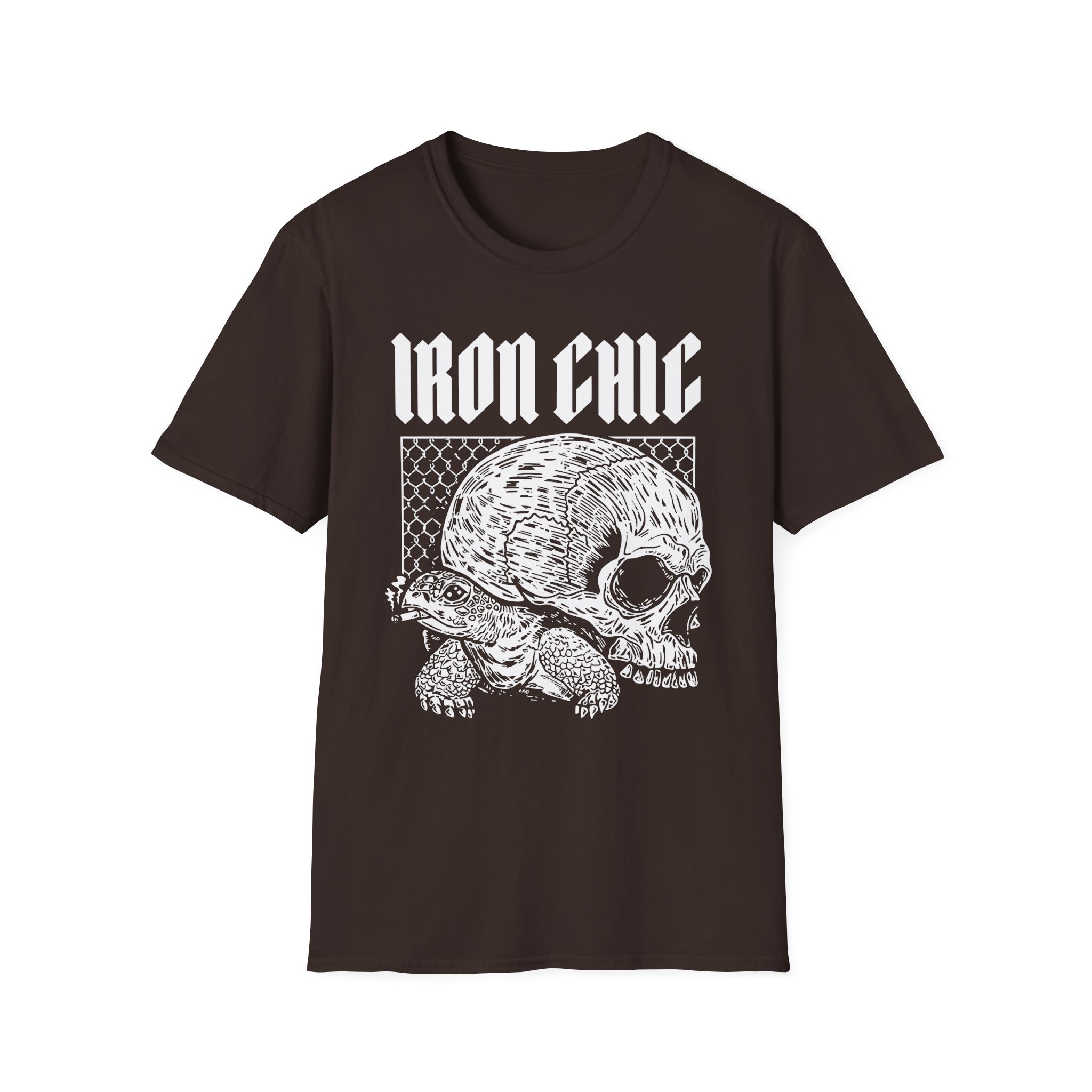 Iron Chic Turtle Unisex Softstyle T-Shirt