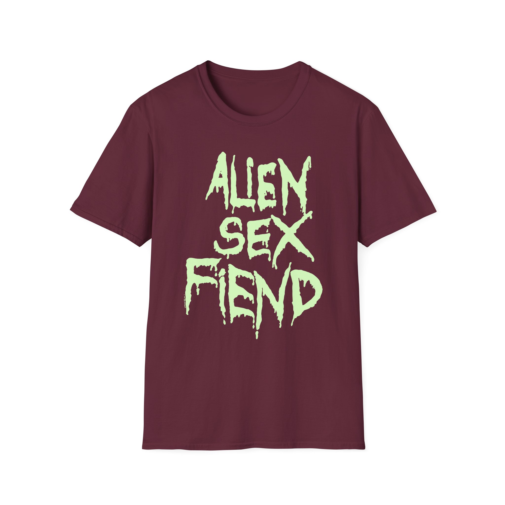 Alien Sex Fiend Glow in the Dark Unisex Softstyle T-Shirt
