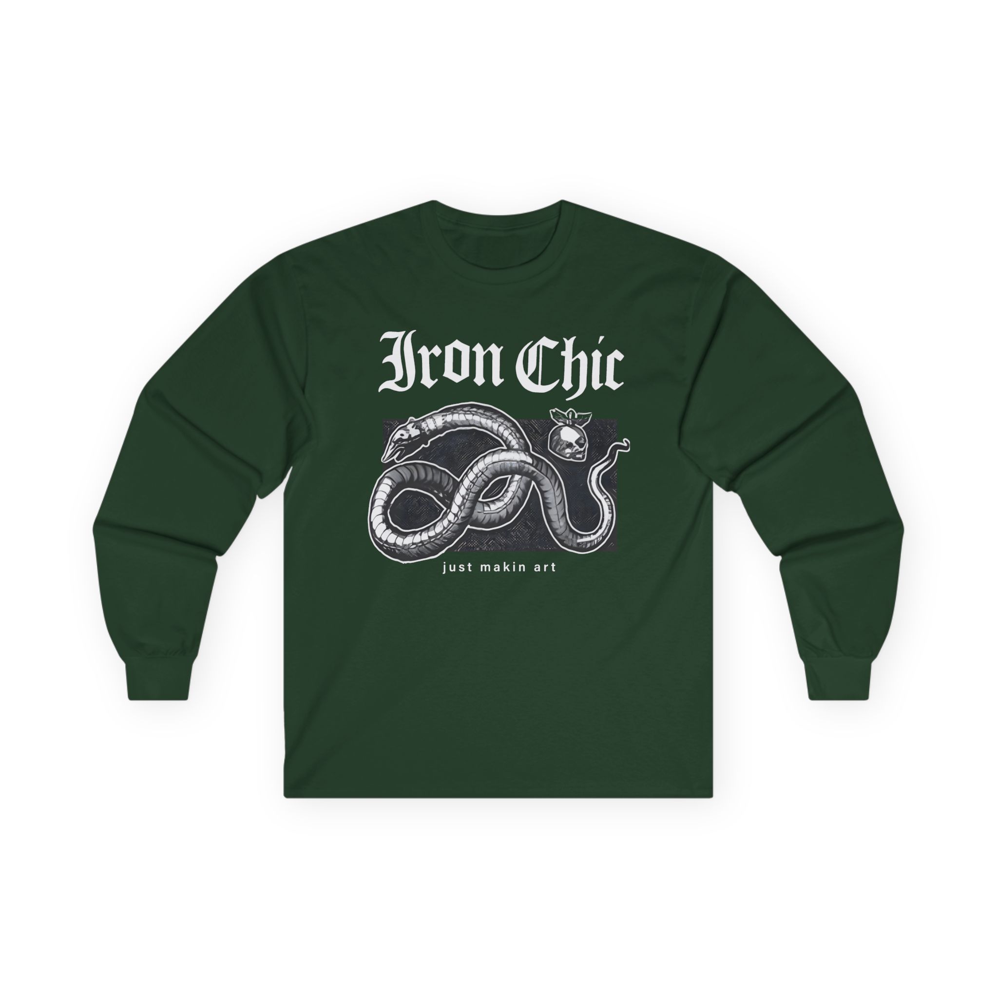 Iron Chic Makin' Art Unisex Ultra Cotton Long Sleeve Tee