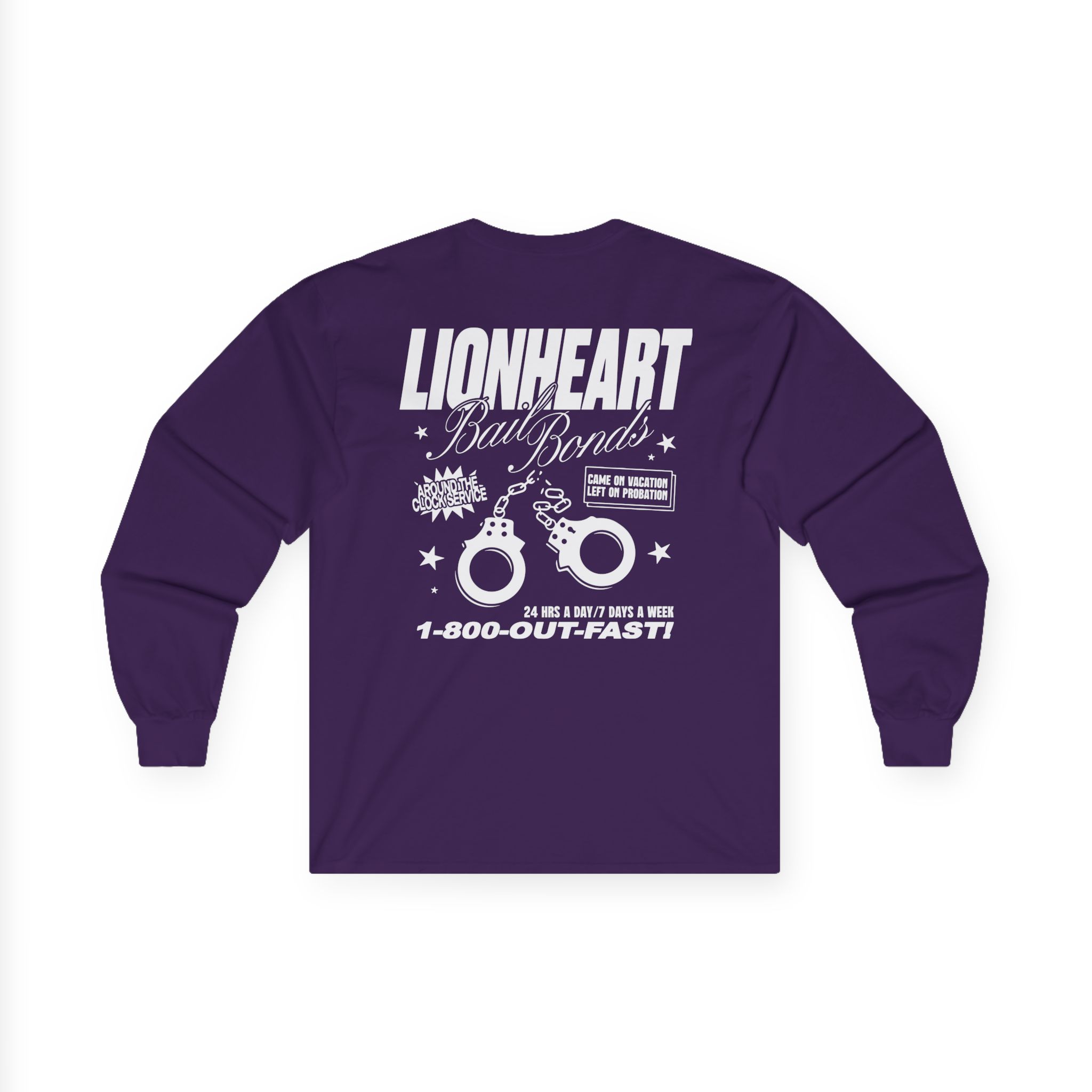 Lionheart "Bail Bonds" Unisex Ultra Cotton Long Sleeve Tee