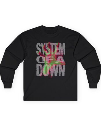 System of a Down Neon Hand Unisex Ultra Cotton Long Sleeve Tee