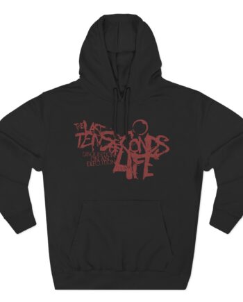 The Last Ten Seconds of Life Three-Panel Fleece Hoodie