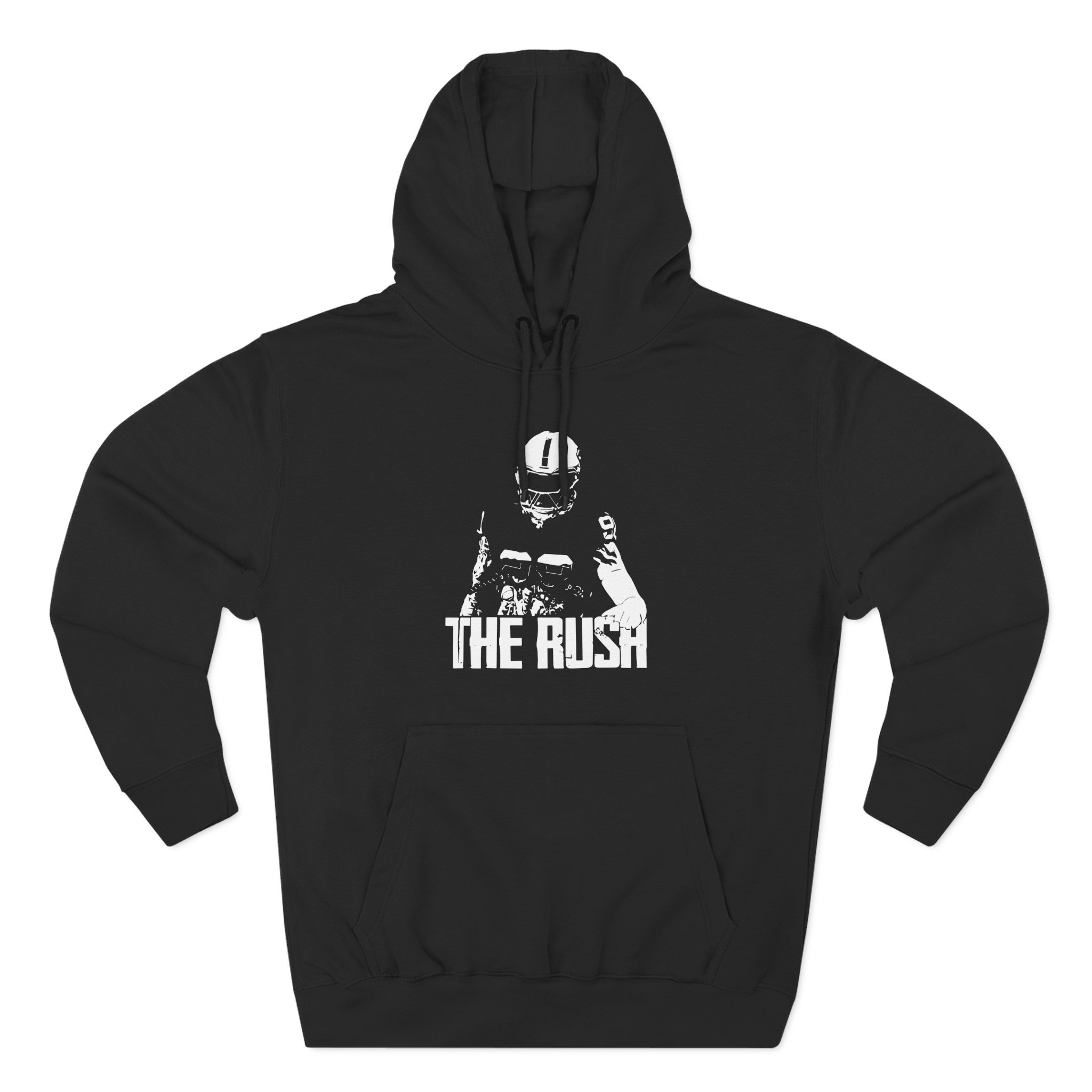 Maxx Crosby the Rush Three-Panel Fleece Hoodie
