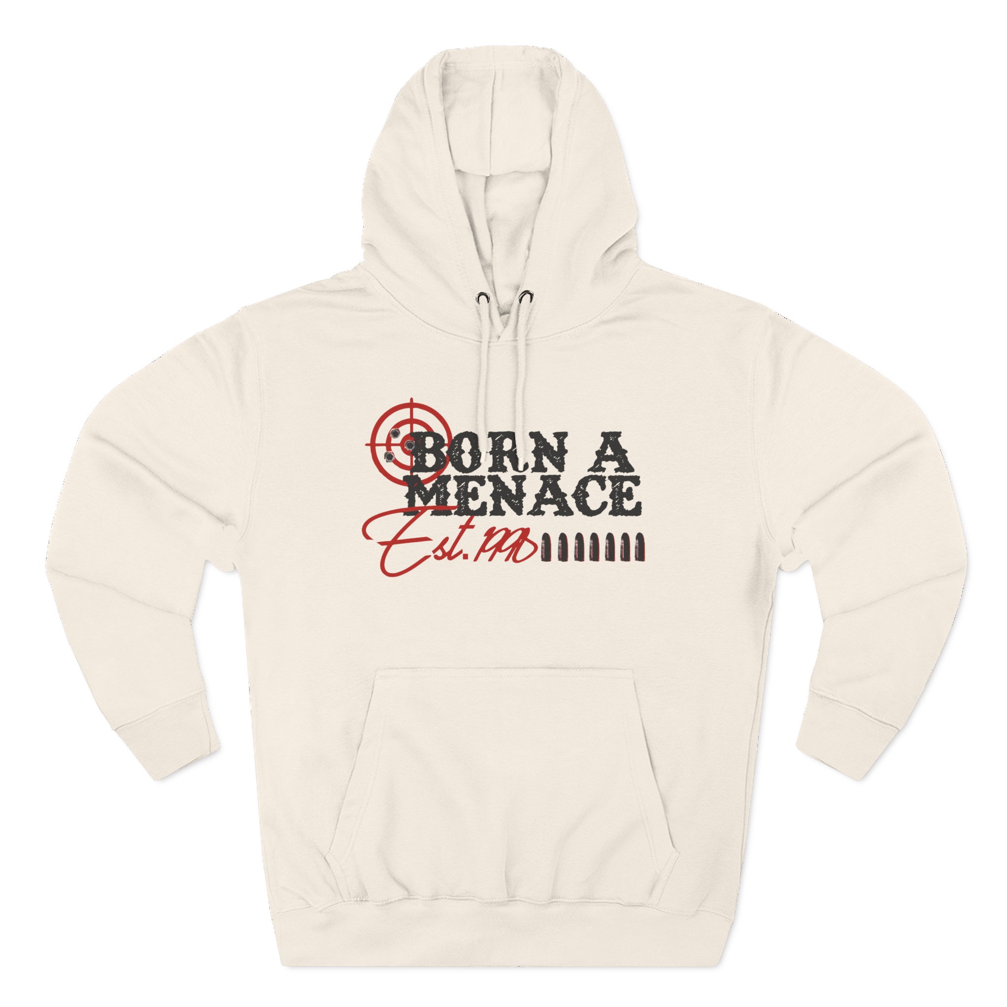 Kanel Joseph Bullseye Menace Three-Panel Fleece Hoodie