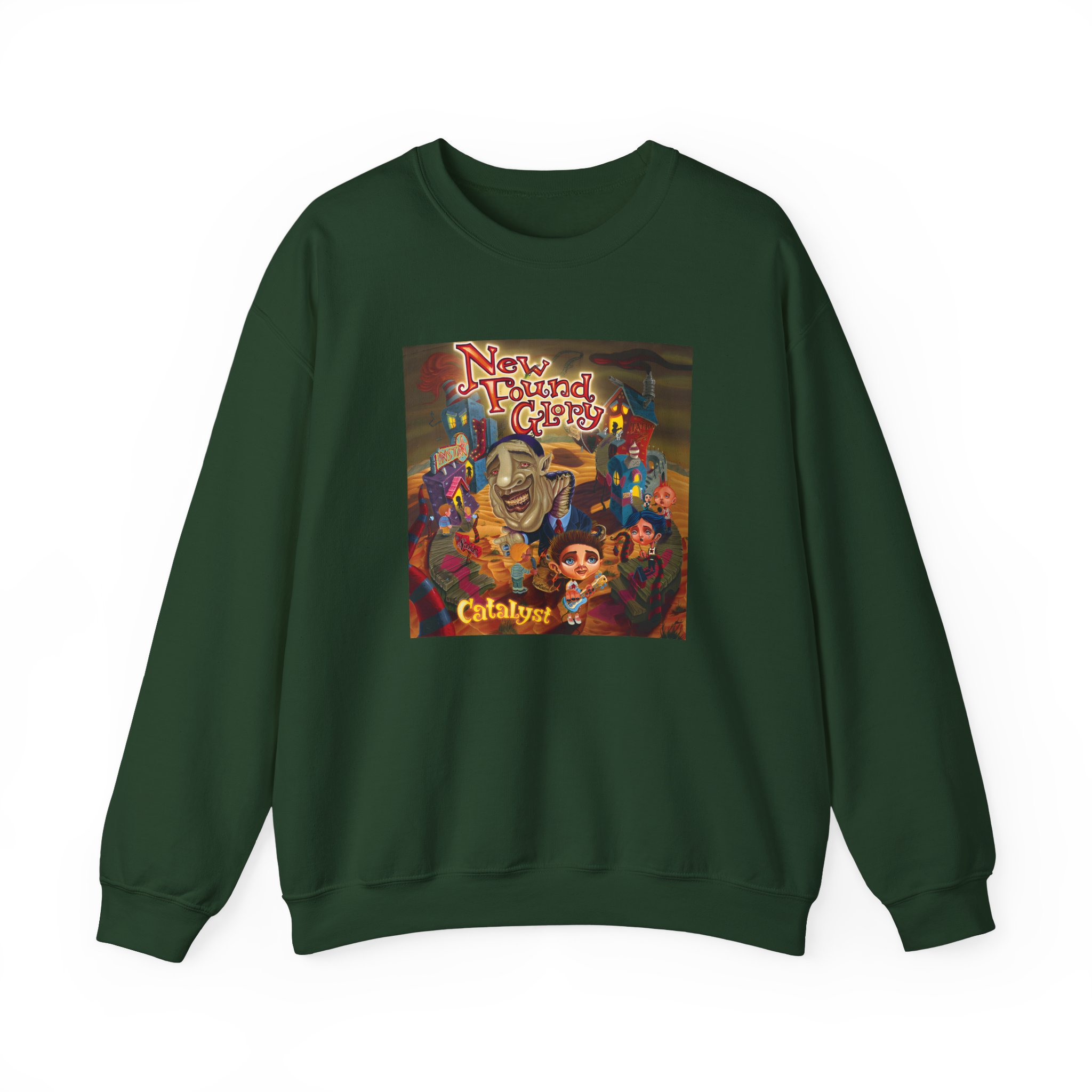 New Found Glory Catalyst Album Cover Unisex Heavy Blendâ„¢ Crewneck Sweatshirt