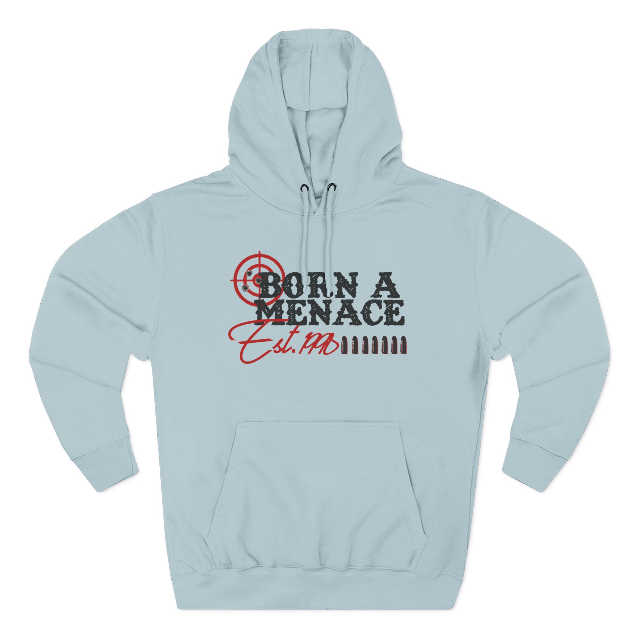 Kanel Joseph Bullseye Menace Three-Panel Fleece Hoodie