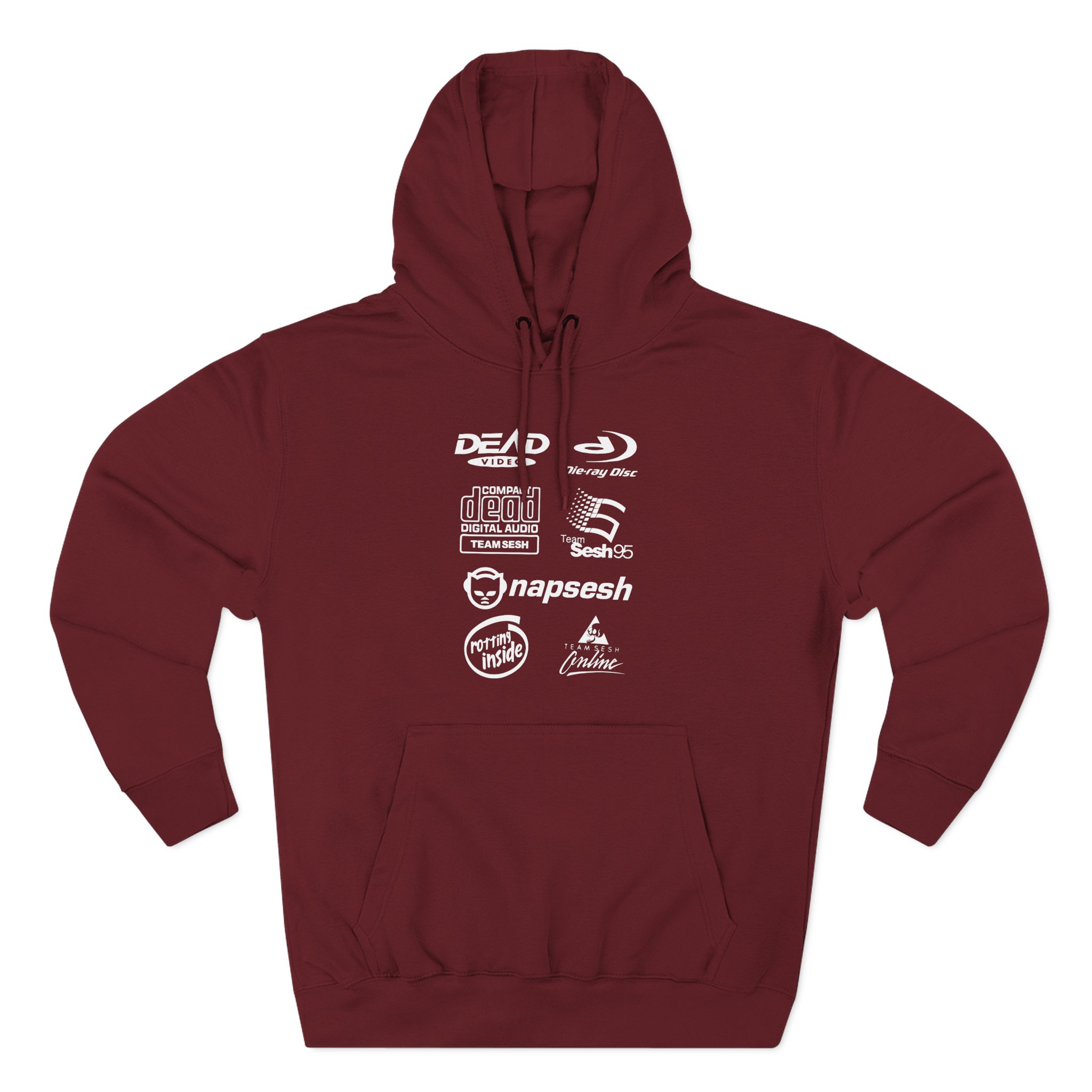 Team Sesh Three-Panel Fleece Hoodie