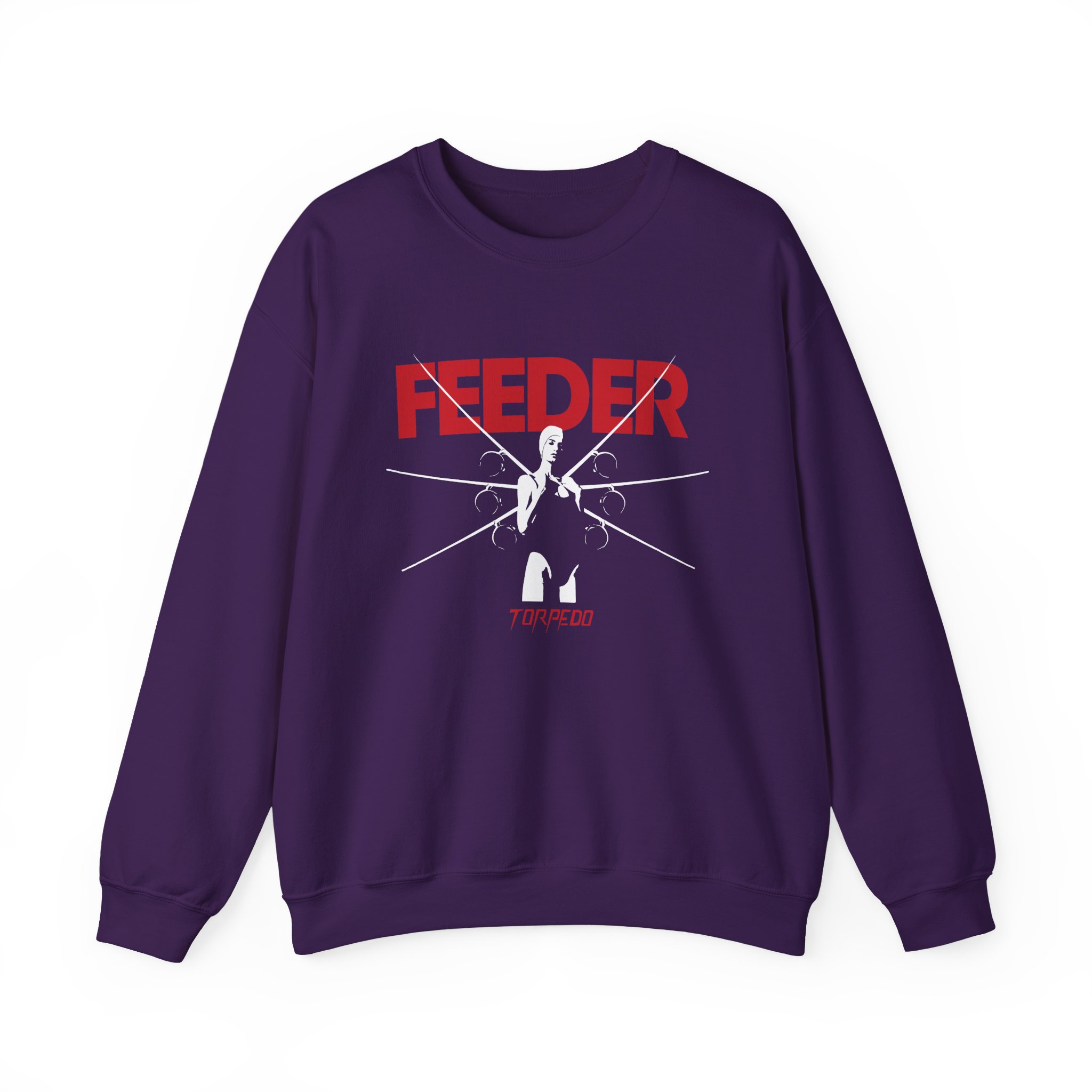Feeder Torpedo Unisex Heavy Blendâ„¢ Crewneck Sweatshirt