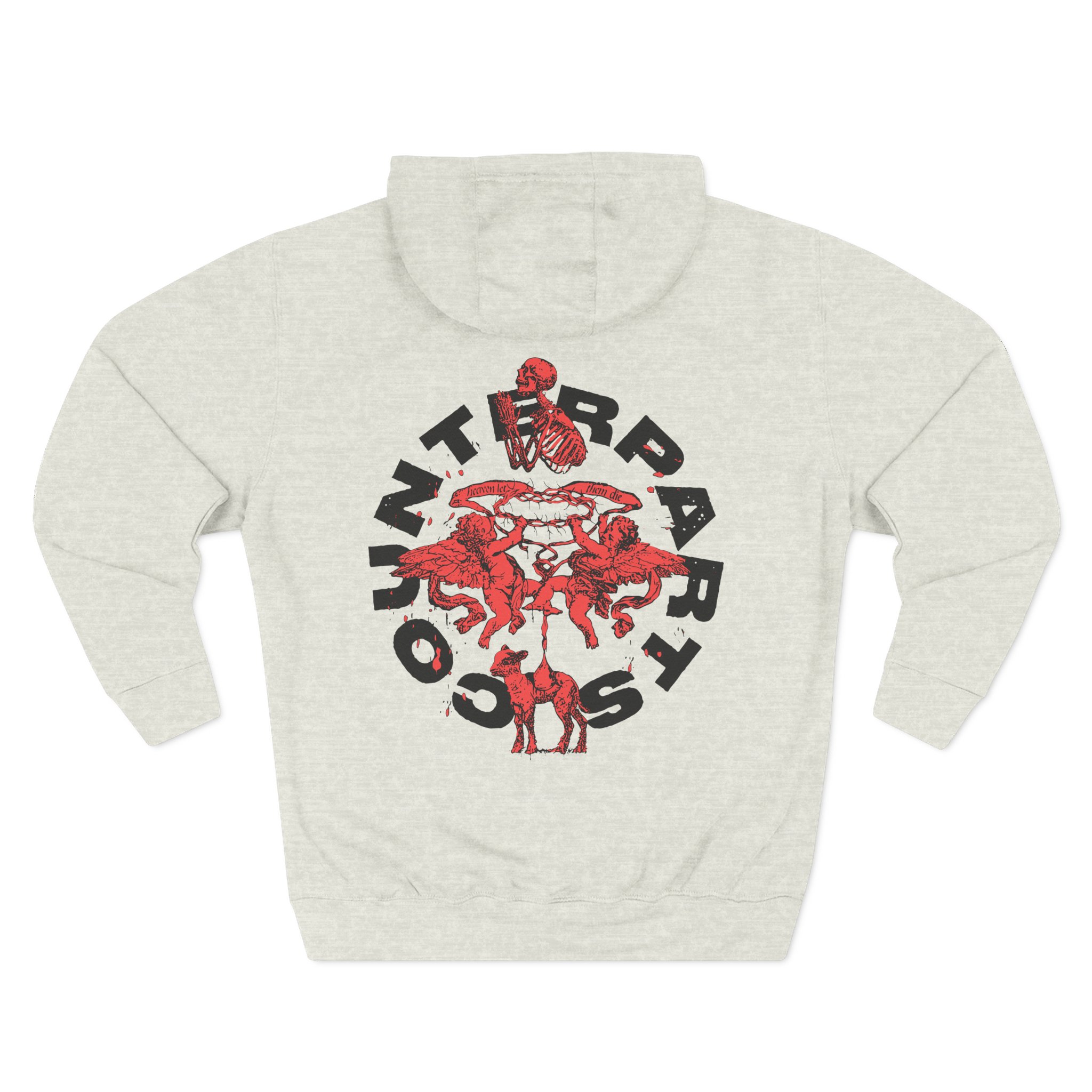 Counterparts Three-Panel Fleece Hoodie