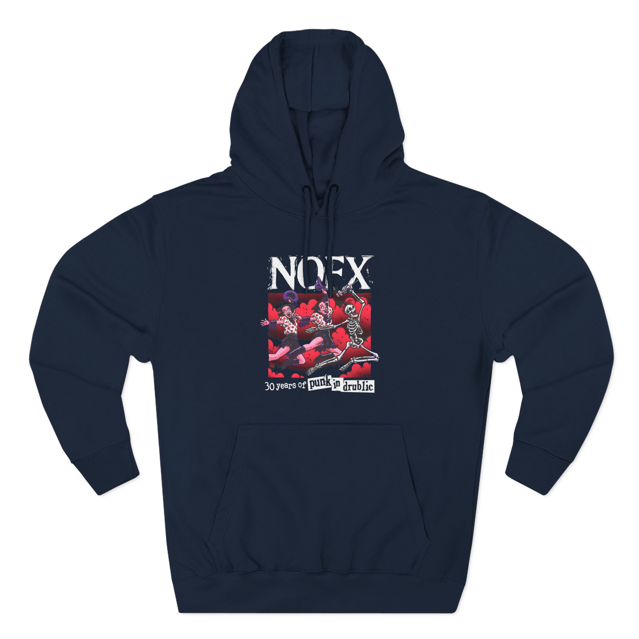Nofx Pid 30 Three-Panel Fleece Hoodie