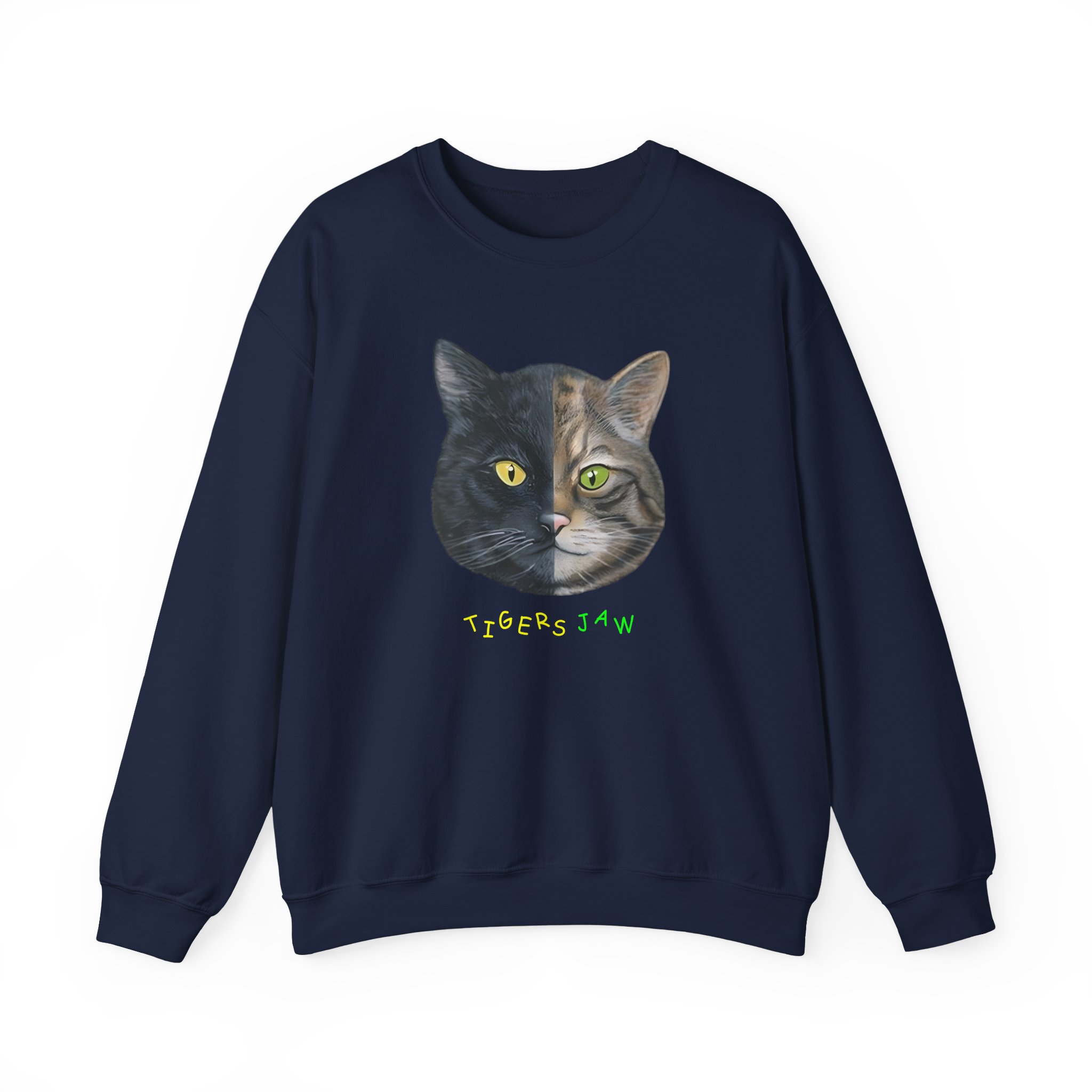 Tigers Jaw Cat Unisex Heavy Blendâ„¢ Crewneck Sweatshirt