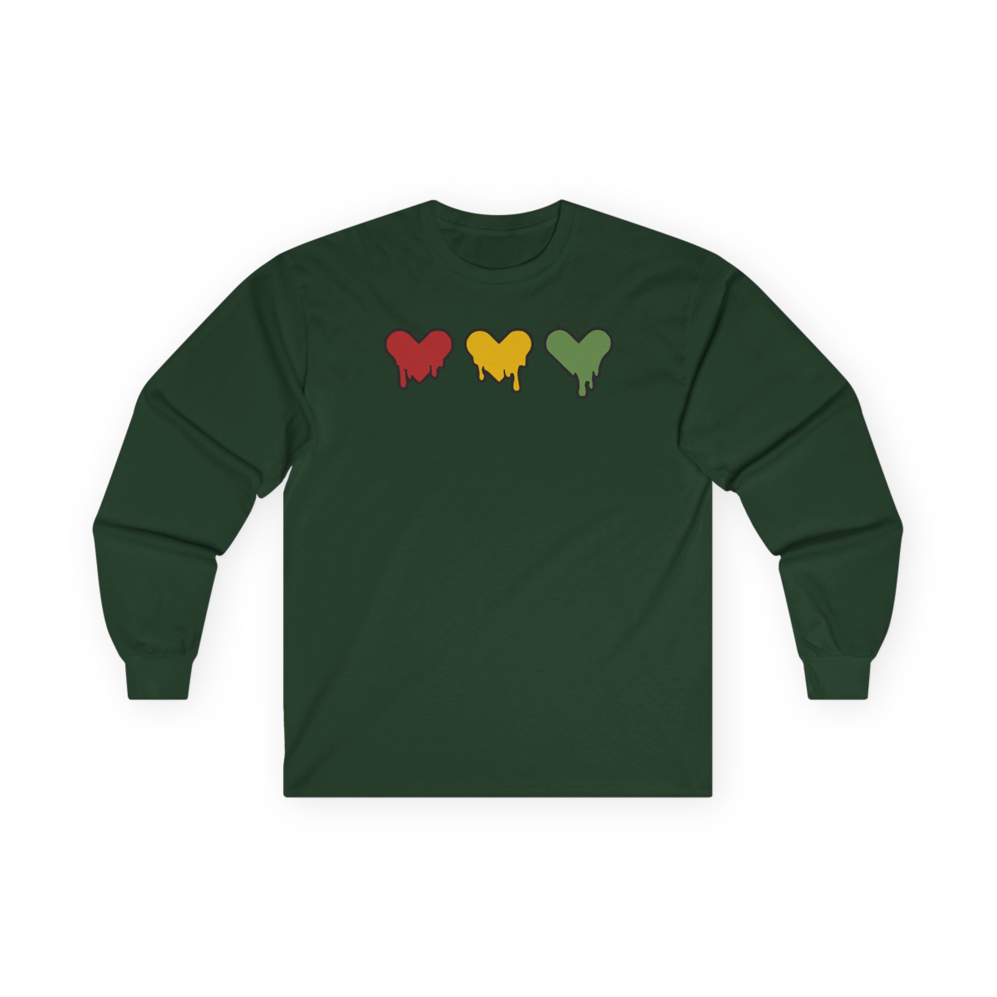 Grian 2023 Heart Drip Unisex Ultra Cotton Long Sleeve Tee