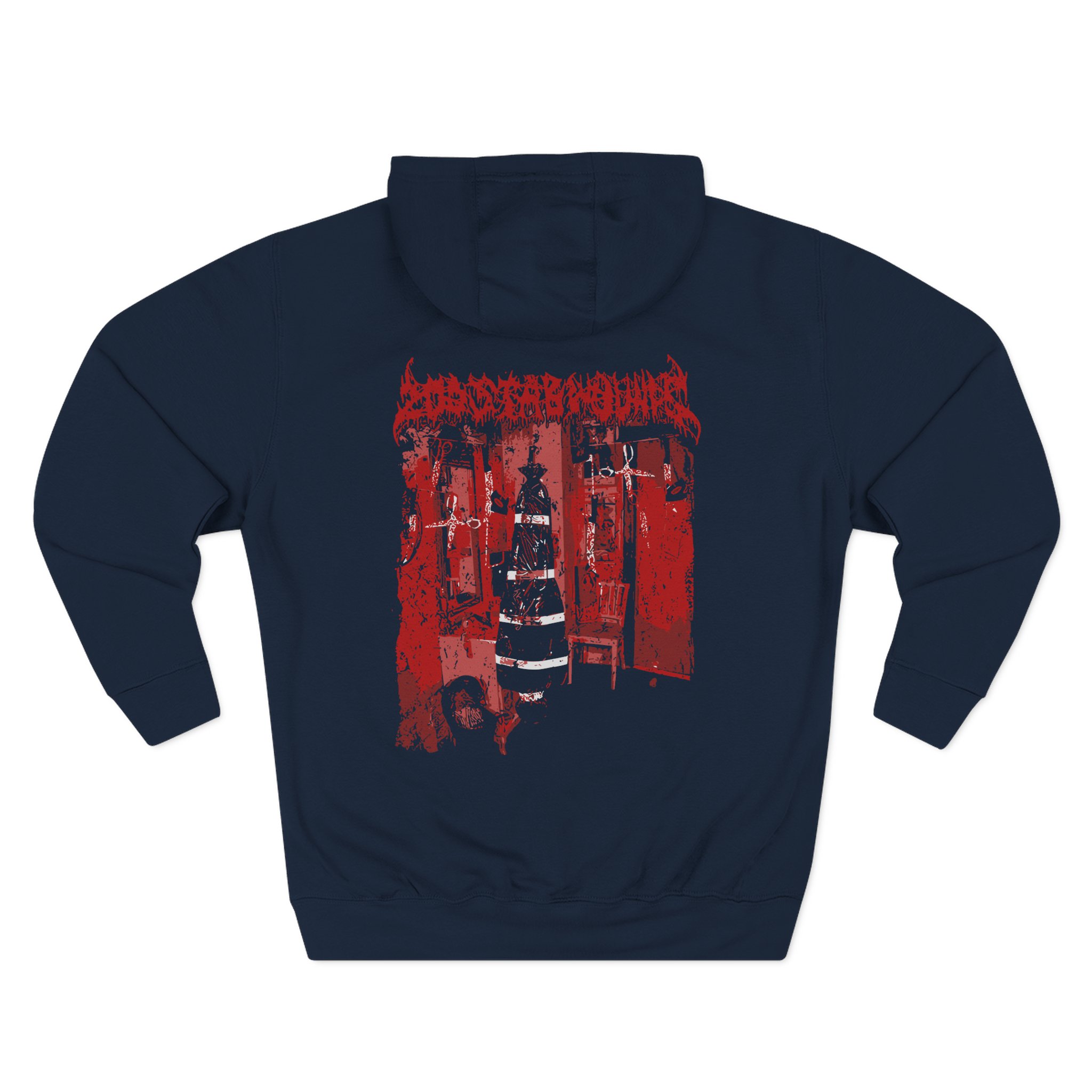 200 Stab Wounds Manual Manic Procedures Three-Panel Fleece Hoodie