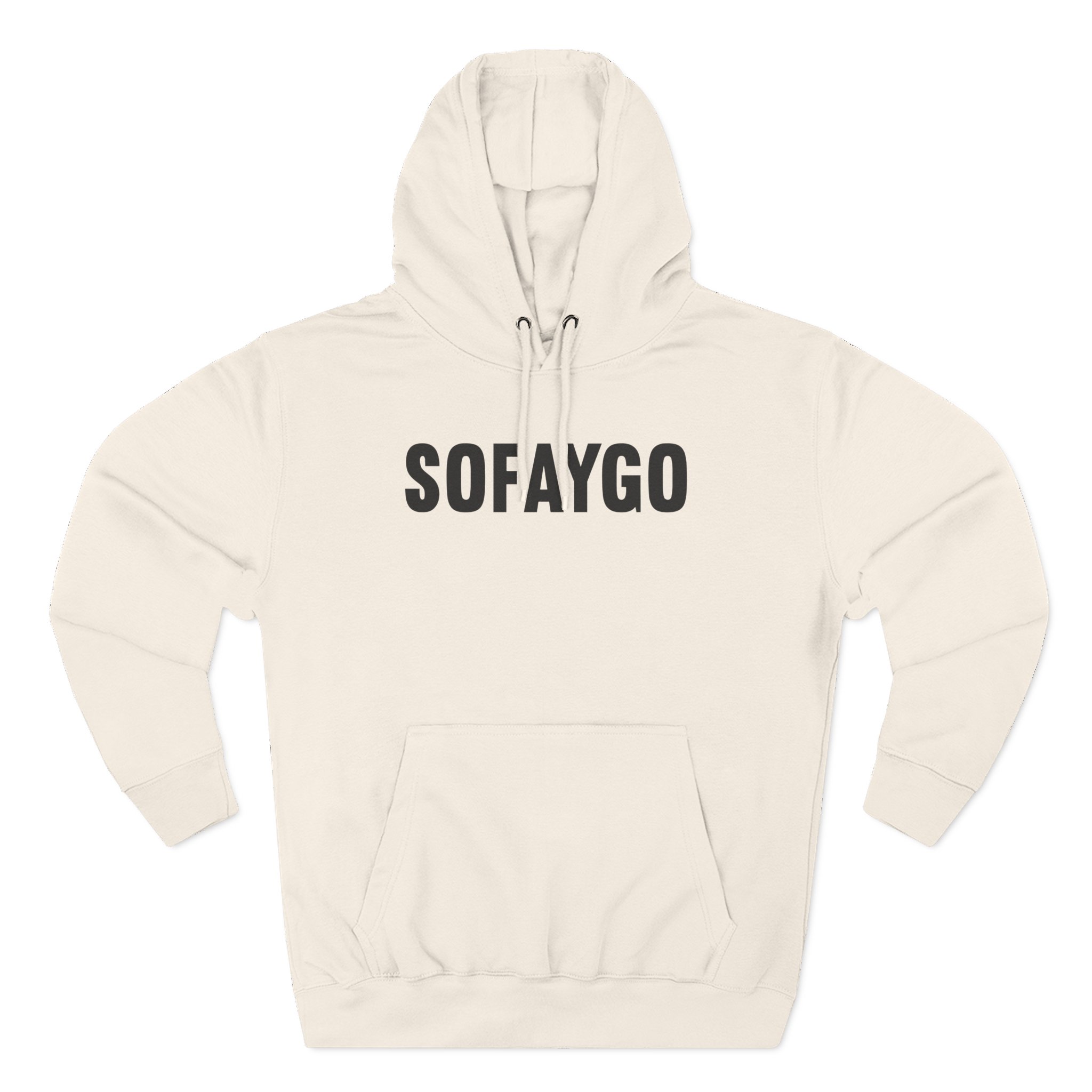 Sofaygo Three-Panel Fleece Hoodie