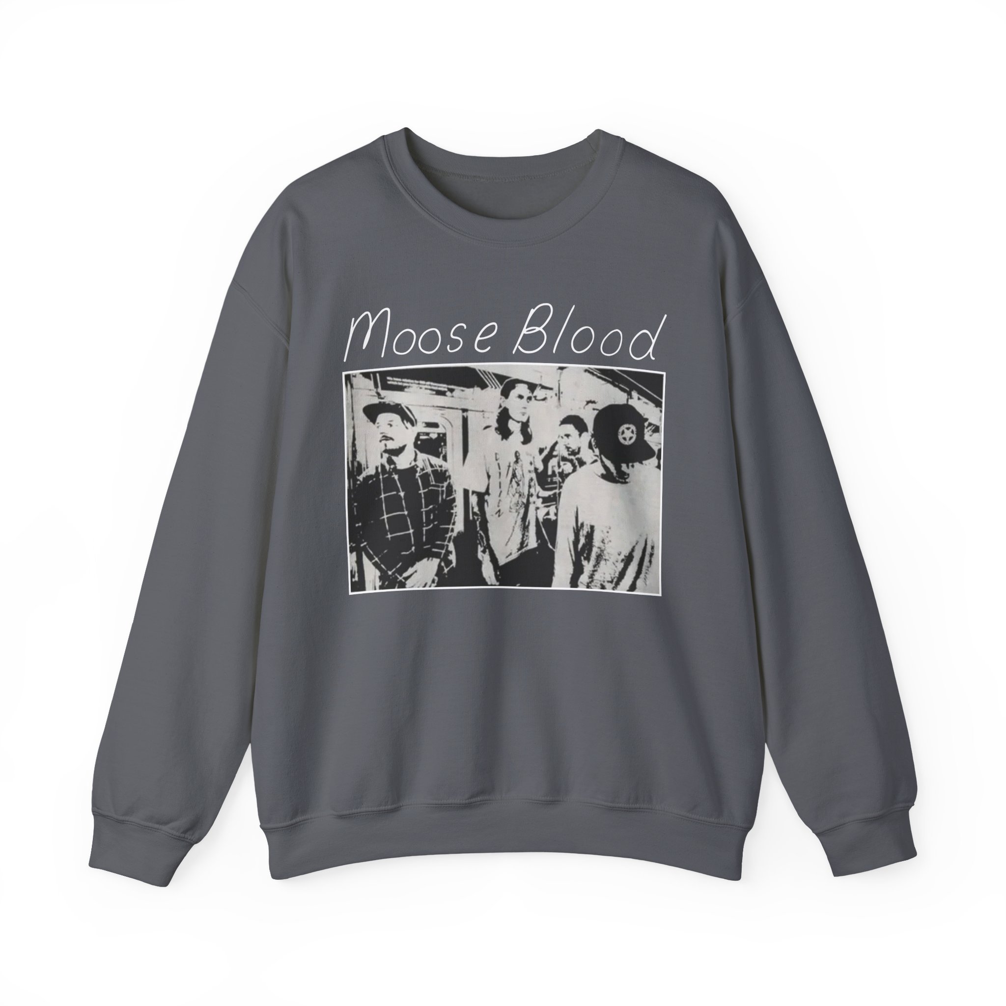 Moose Blood Subway Unisex Heavy Blendâ„¢ Crewneck Sweatshirt