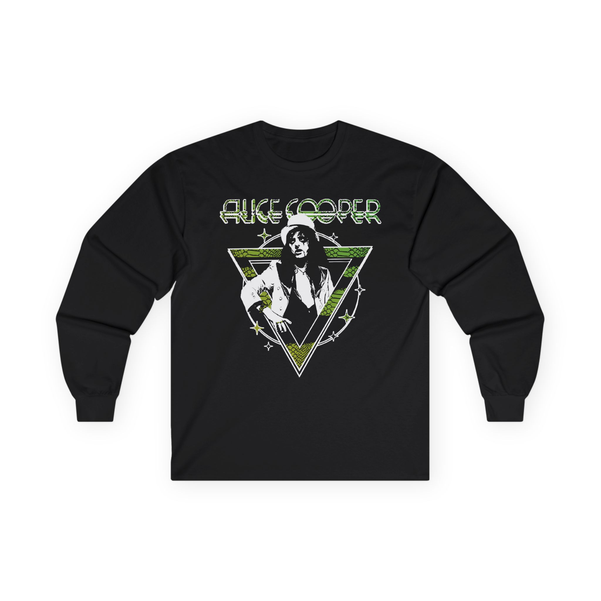 Alice Cooper Welcome to My Nightmare 50th Anniversary Top Hat Unisex Ultra Cotton Long Sleeve Tee