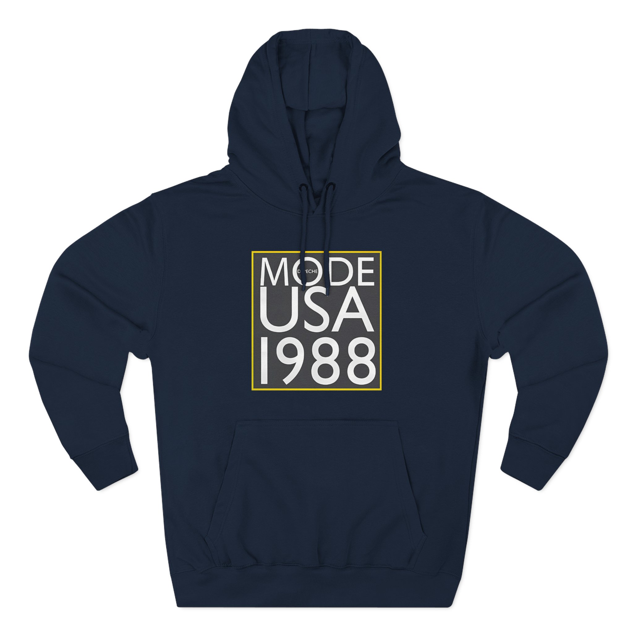 Depeche Mode USA 1988 Three-Panel Fleece Hoodie