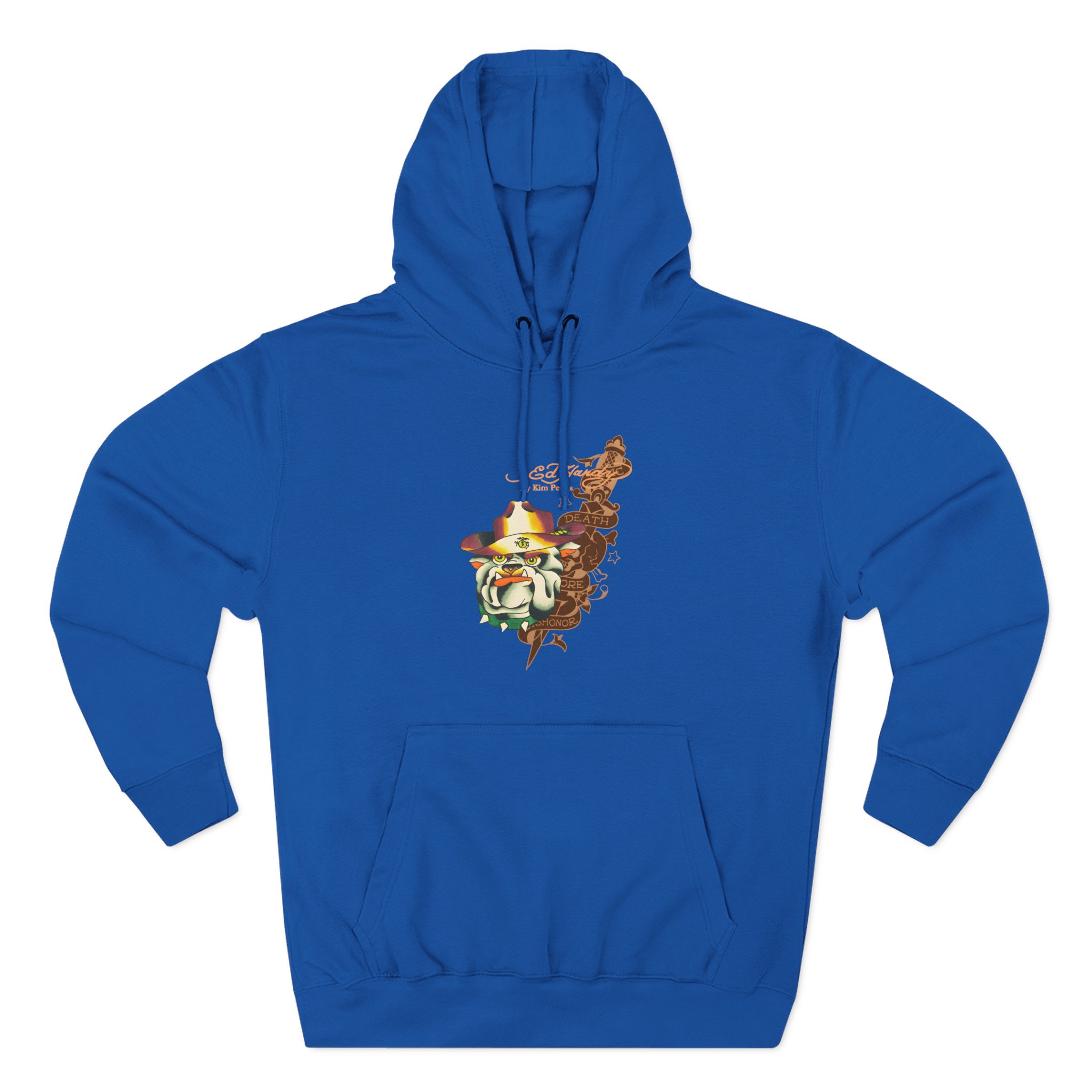 Kim Petras Bulldog Boxy Three-Panel Fleece Hoodie