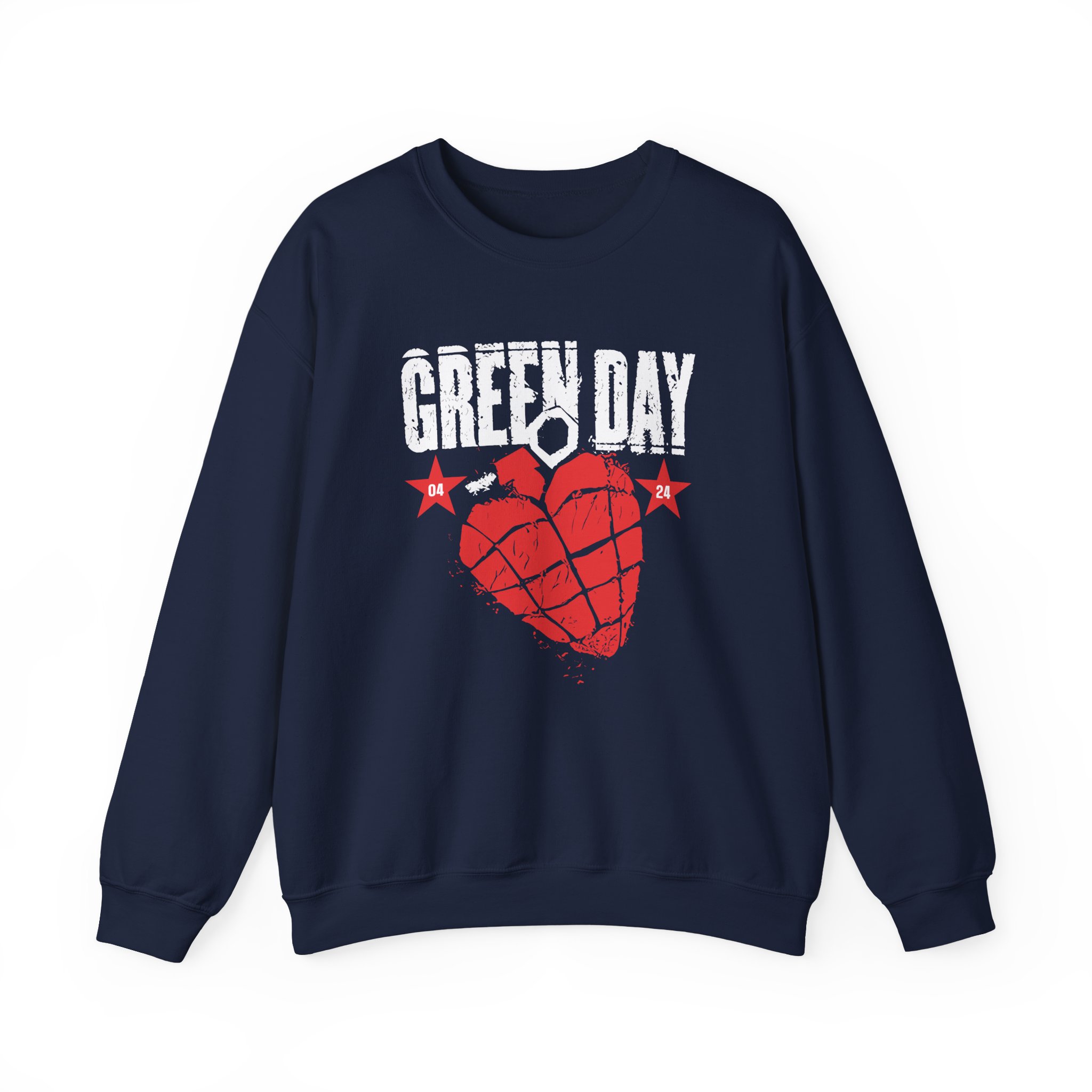 Green Day 20 Years of Idiot Unisex Heavy Blendâ„¢ Crewneck Sweatshirt
