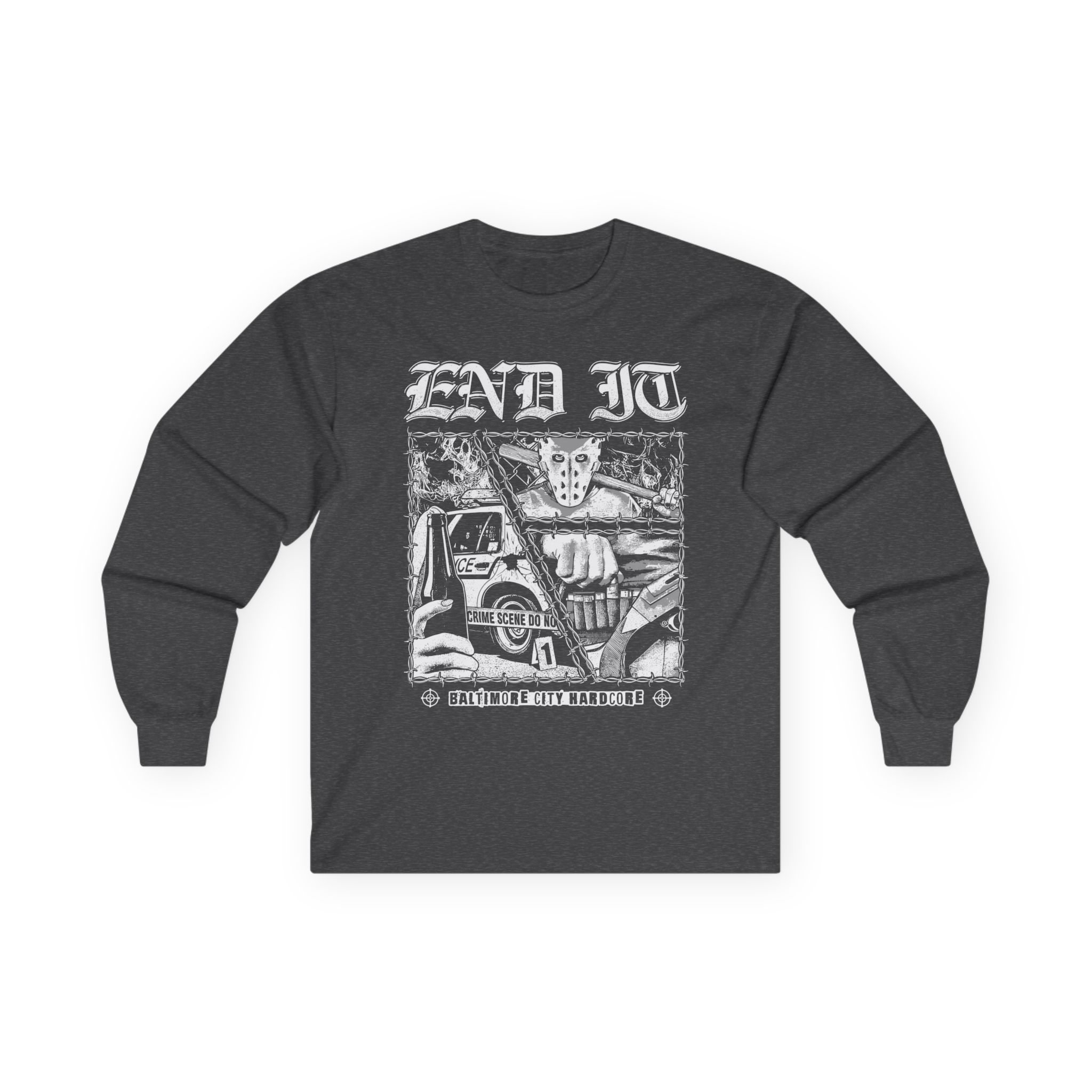 End It Crime Scene Unisex Ultra Cotton Long Sleeve Tee