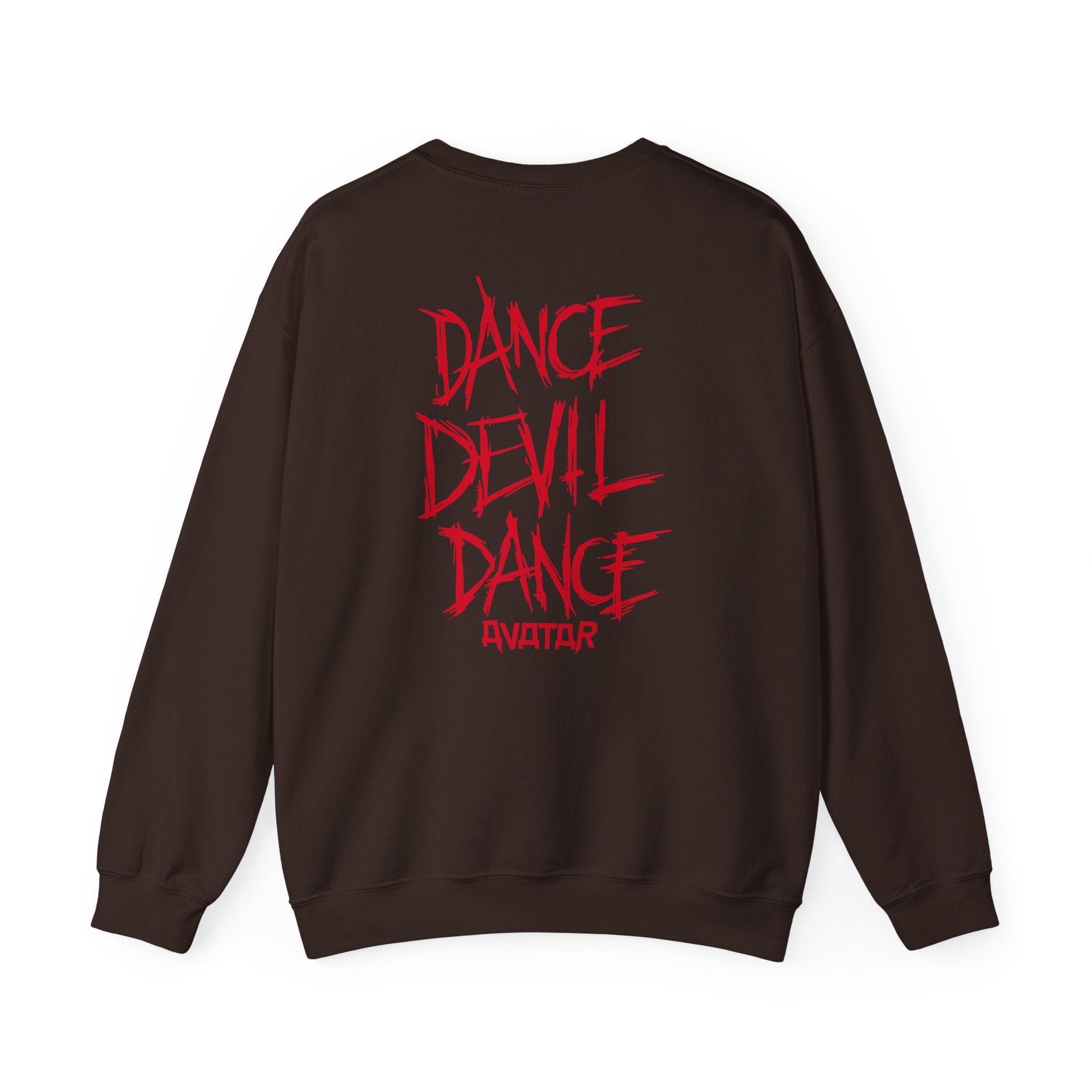 Avatar Band Dance Devil Dance Emblem Baseball Unisex Heavy Blendâ„¢ Crewneck Sweatshirt