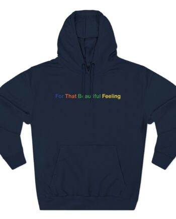 The Chemical Brothers for That Beautiful Feeling Three-Panel Fleece Hoodie