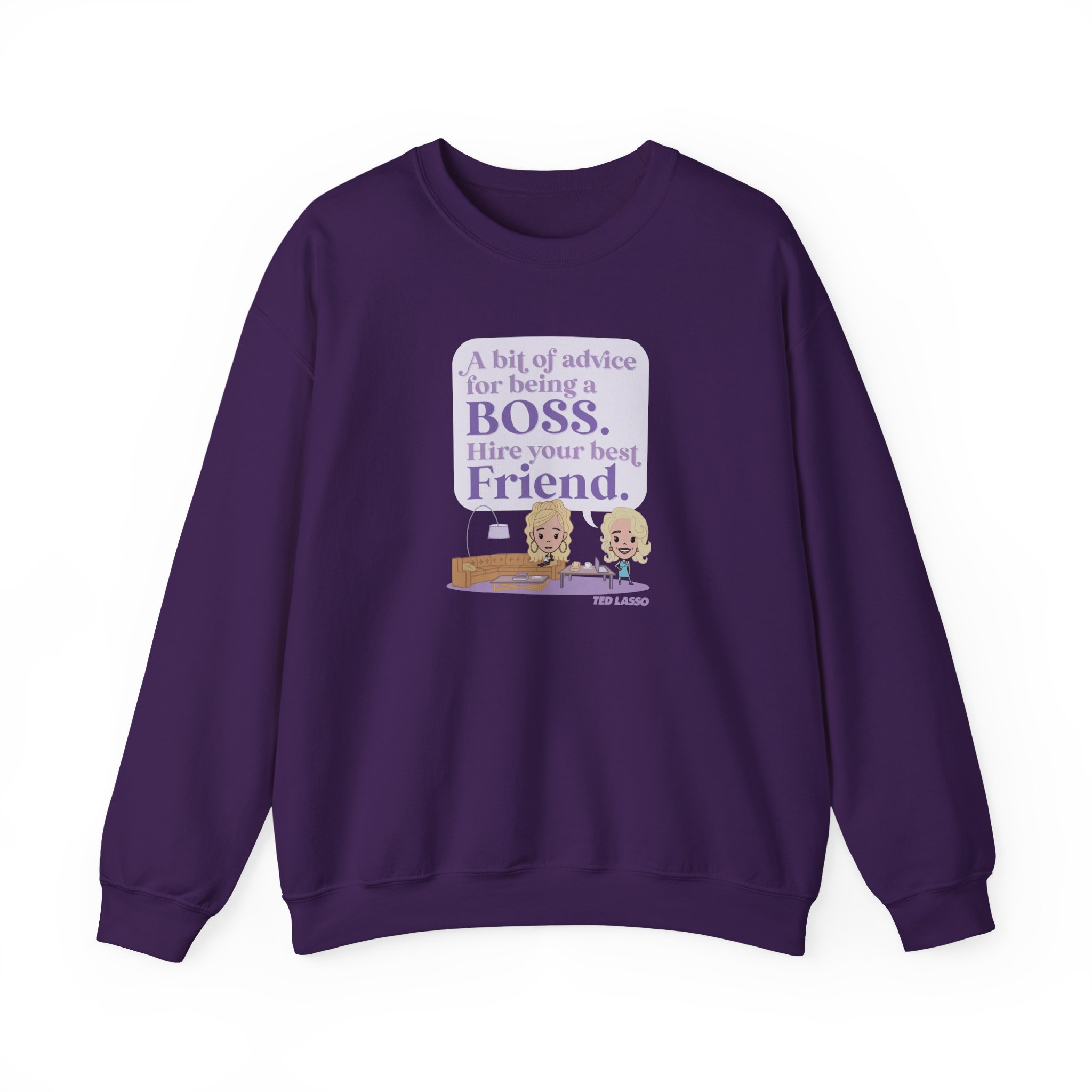 Ted Lasso Hire Your Best Friend Unisex Heavy Blendâ„¢ Crewneck Sweatshirt