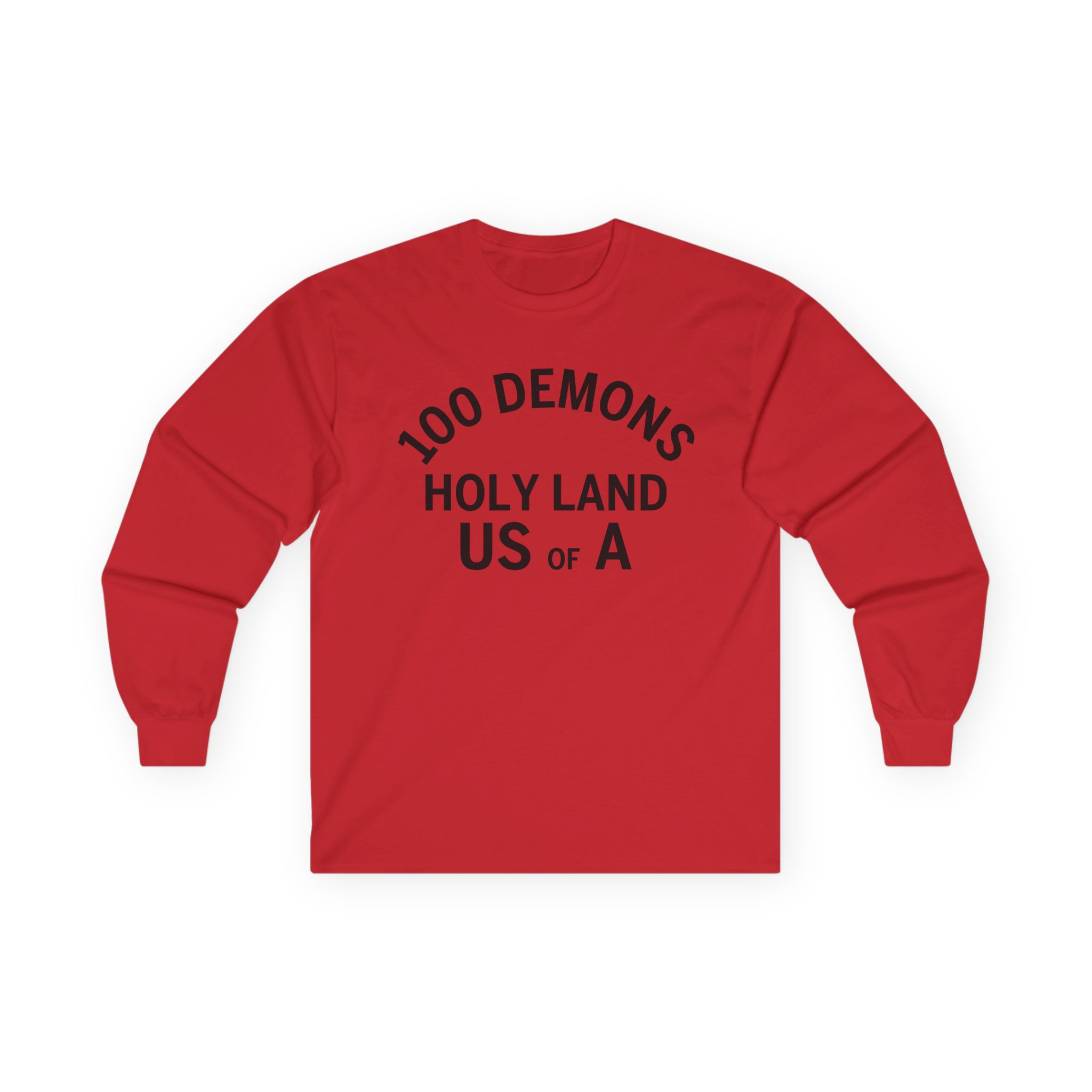 100 Demons Holyland Unisex Ultra Cotton Long Sleeve Tee