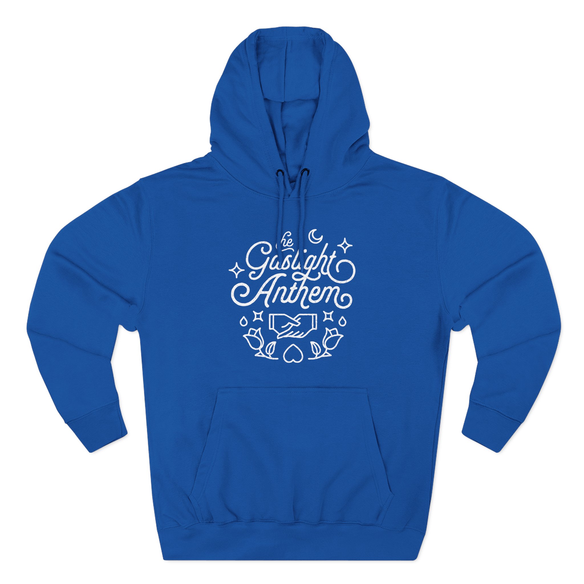 Gaslight Anthem Handshake Three-Panel Fleece Hoodie